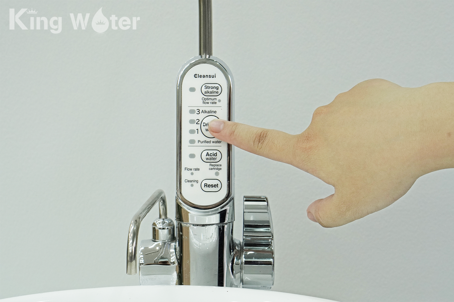 Máy Lọc Nước Điện Giải Ion Kiềm Mitsubishi Cleansui EU301 | Để Gầm 05 Tấm Điện Cực