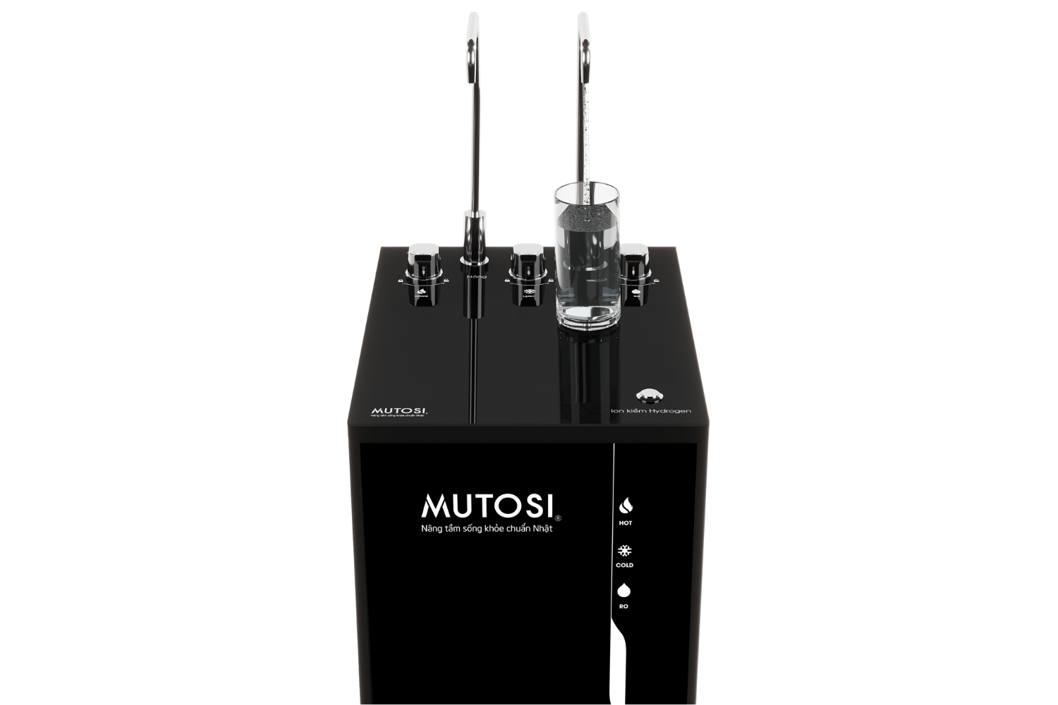 Máy Lọc Nước Nóng Lạnh Mutosi MP-S1021H | Tủ Đứng 10 Lõi Ion Kiềm Hydrogen