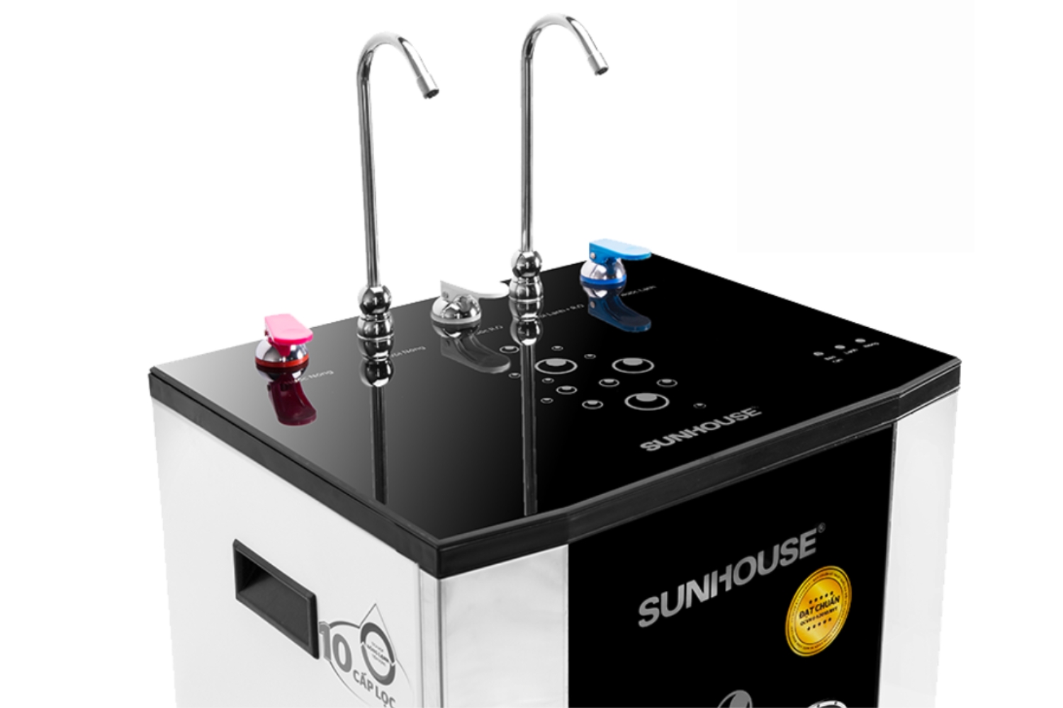 Máy Lọc Nước R.O Nóng Lạnh Sunhouse SHR76210CK | Tủ Đứng 10 Lõi