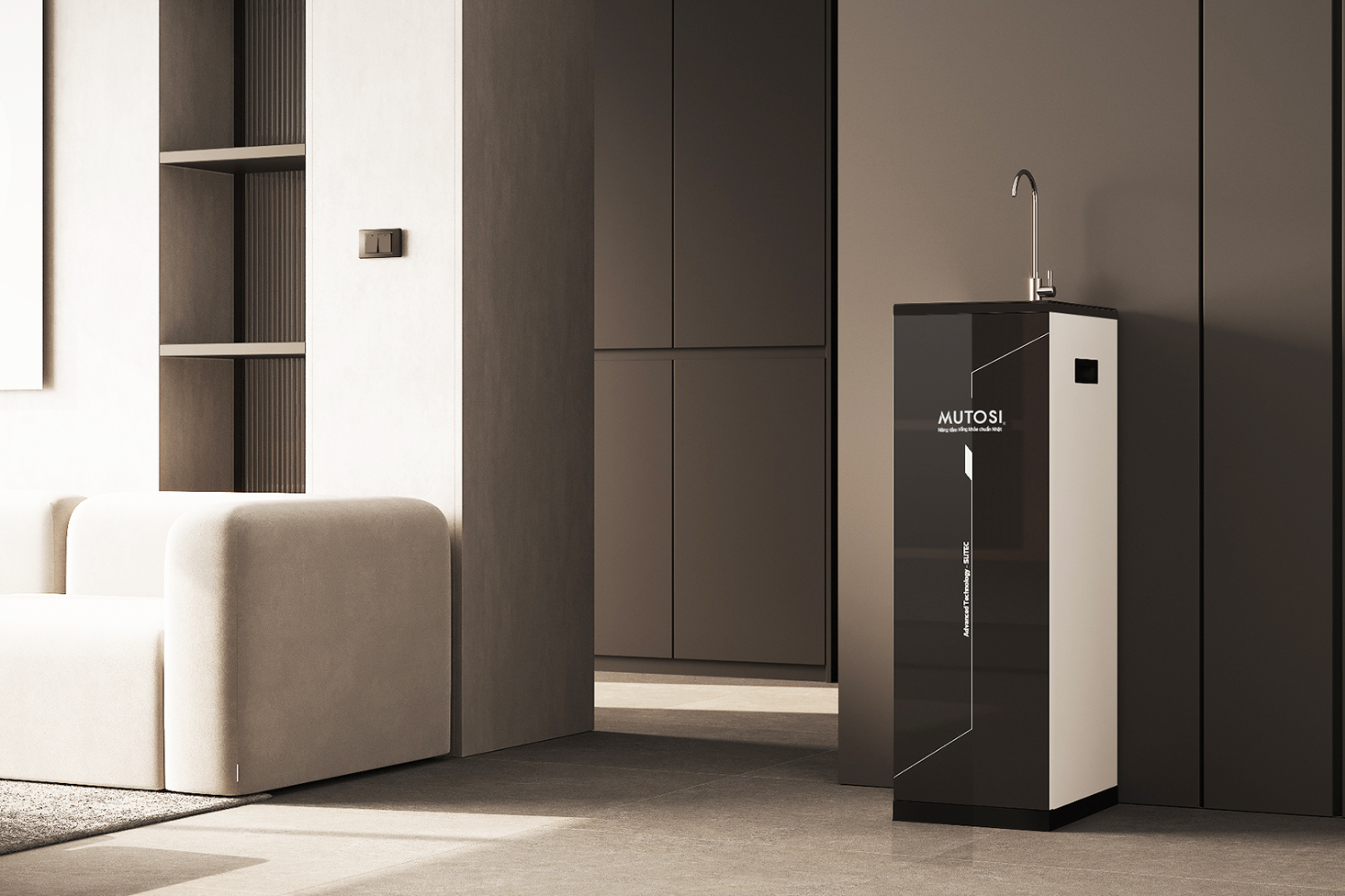 Máy Lọc Nước R.O Mutosi MP-S1005 | Tủ Đứng 10 Lõi