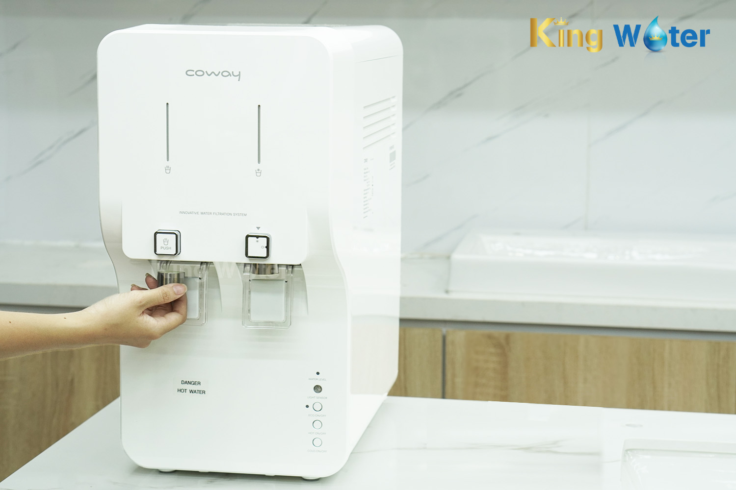 Máy Lọc Nước R.O Nóng Lạnh Coway NEO 2 (CHP-260L) | Để Bàn 04 Lõi