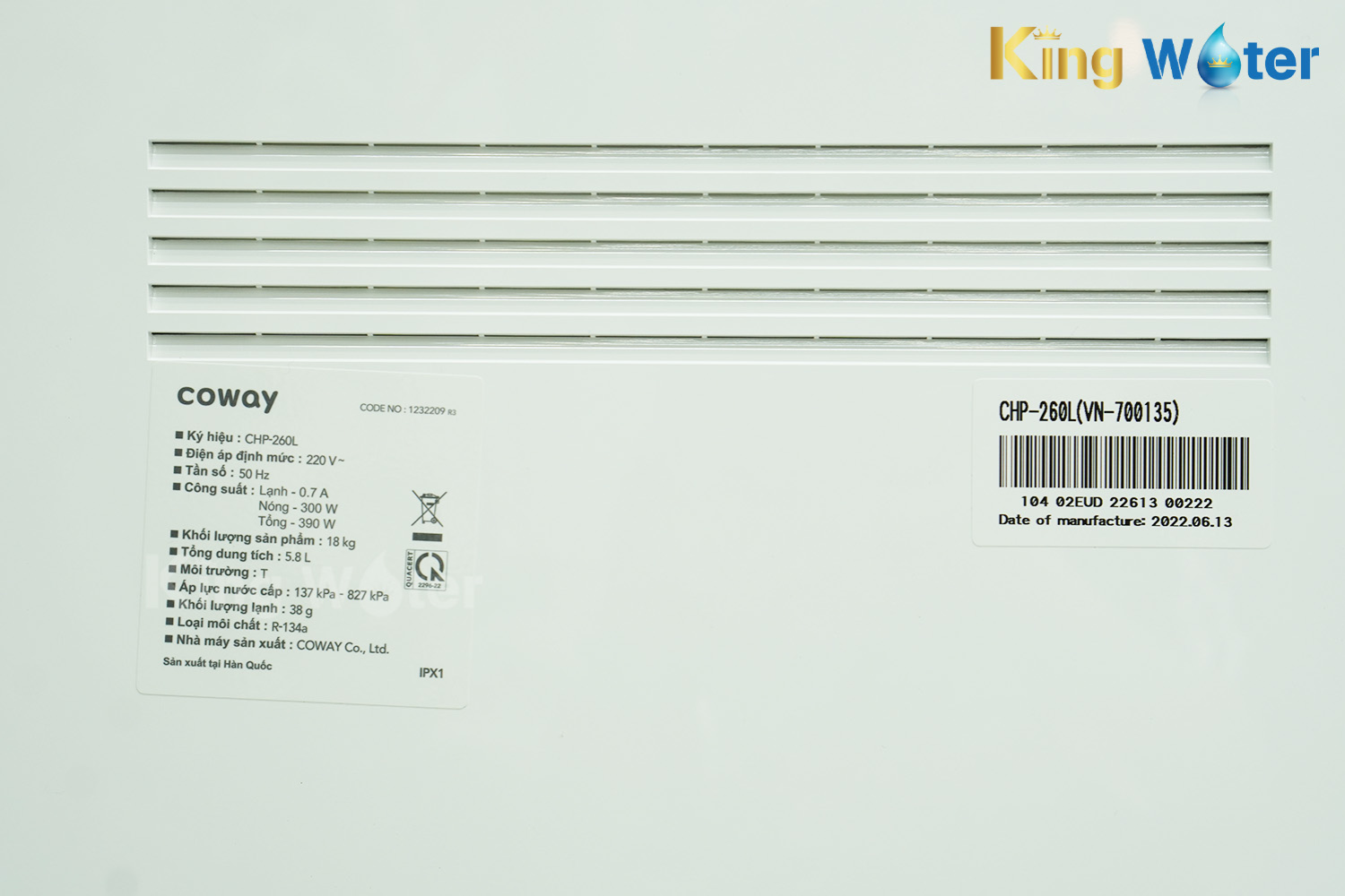 Máy Lọc Nước R.O Nóng Lạnh Coway NEO 2 (CHP-260L) | Để Bàn 04 Lõi