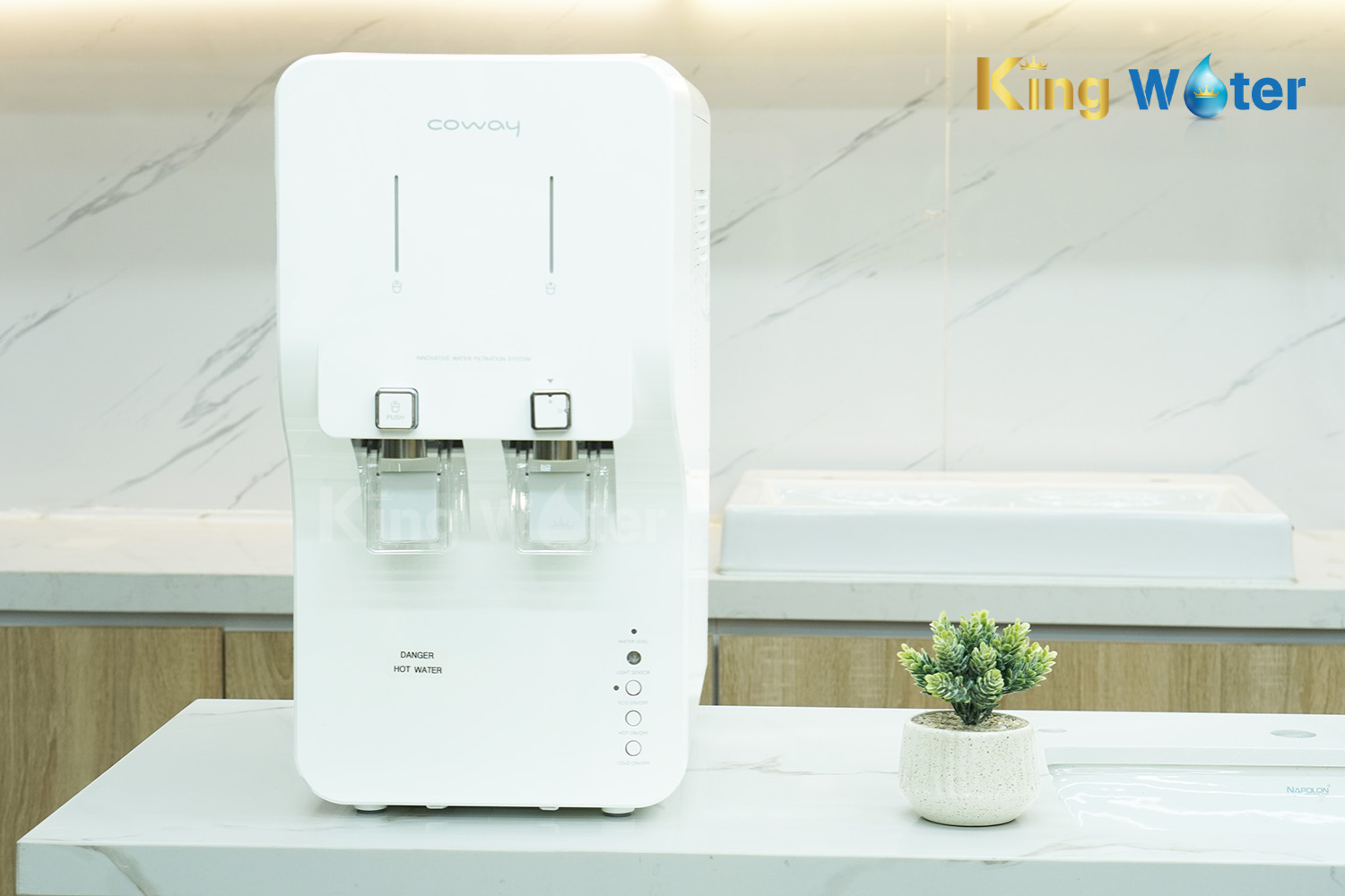 Máy Lọc Nước R.O Nóng Lạnh Coway NEO 2 (CHP-260L) | Để Bàn 04 Lõi