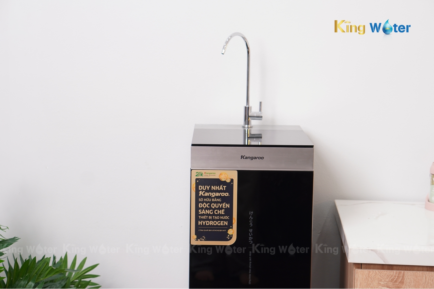 Máy Lọc Nước RO Hydrogen Kangaroo Sumire KG100H | Tủ Đứng 11 Lõi