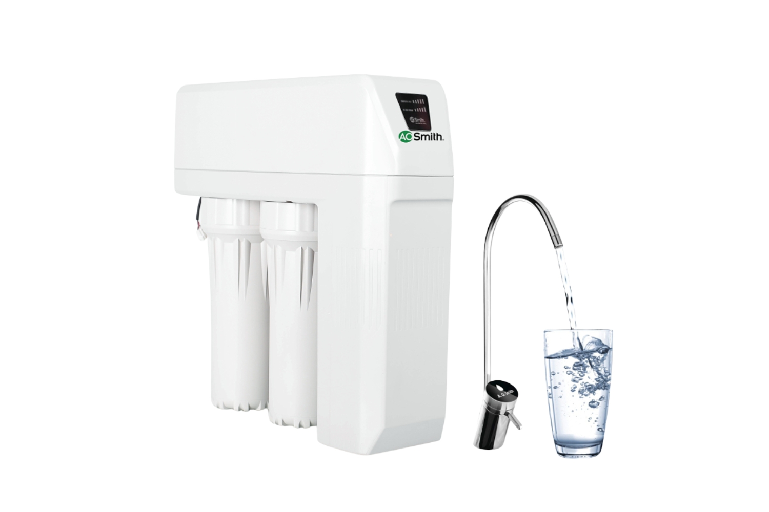 Máy Lọc Nước Ao Smith R400E | Âm Tủ 2 Lõi Lọc