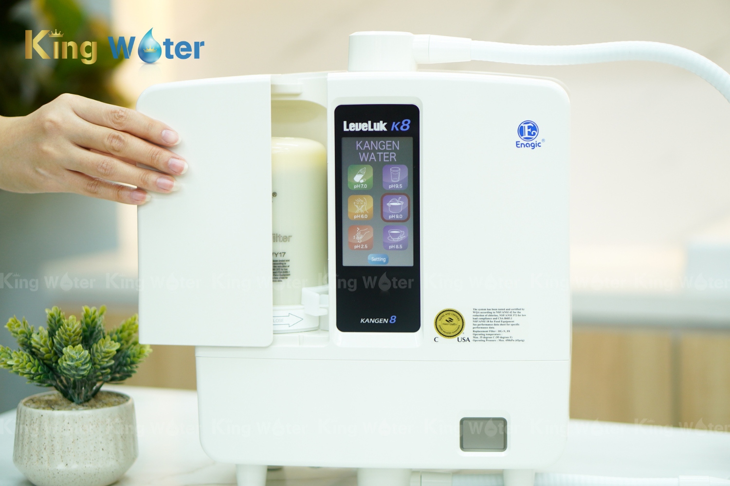 Lõi Lọc Cho Máy Lọc Nước Kangen K8 - Mẫu F8