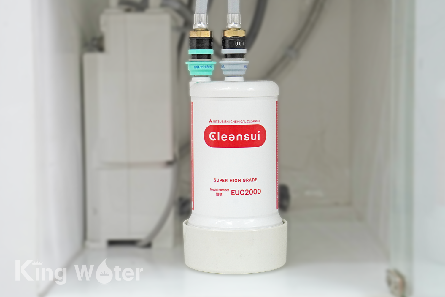 Máy Lọc Nước Điện Giải Ion Kiềm Mitsubishi Cleansui EU301 | Để Gầm 05 Tấm Điện Cực