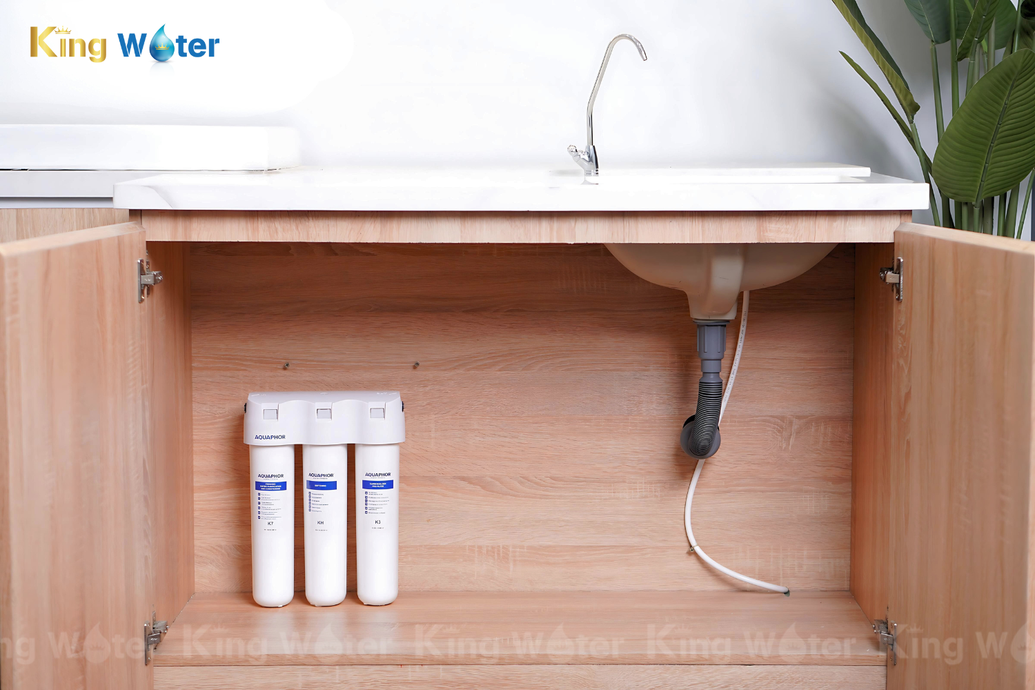 Máy Lọc Nước Aquaphor Crystal H6 | Để Gầm 03 Lõi Nano