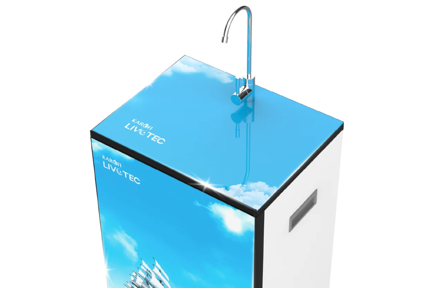 Máy Lọc Nước RO Karofi Livotec 506 | Tủ Đứng 10 Lõi