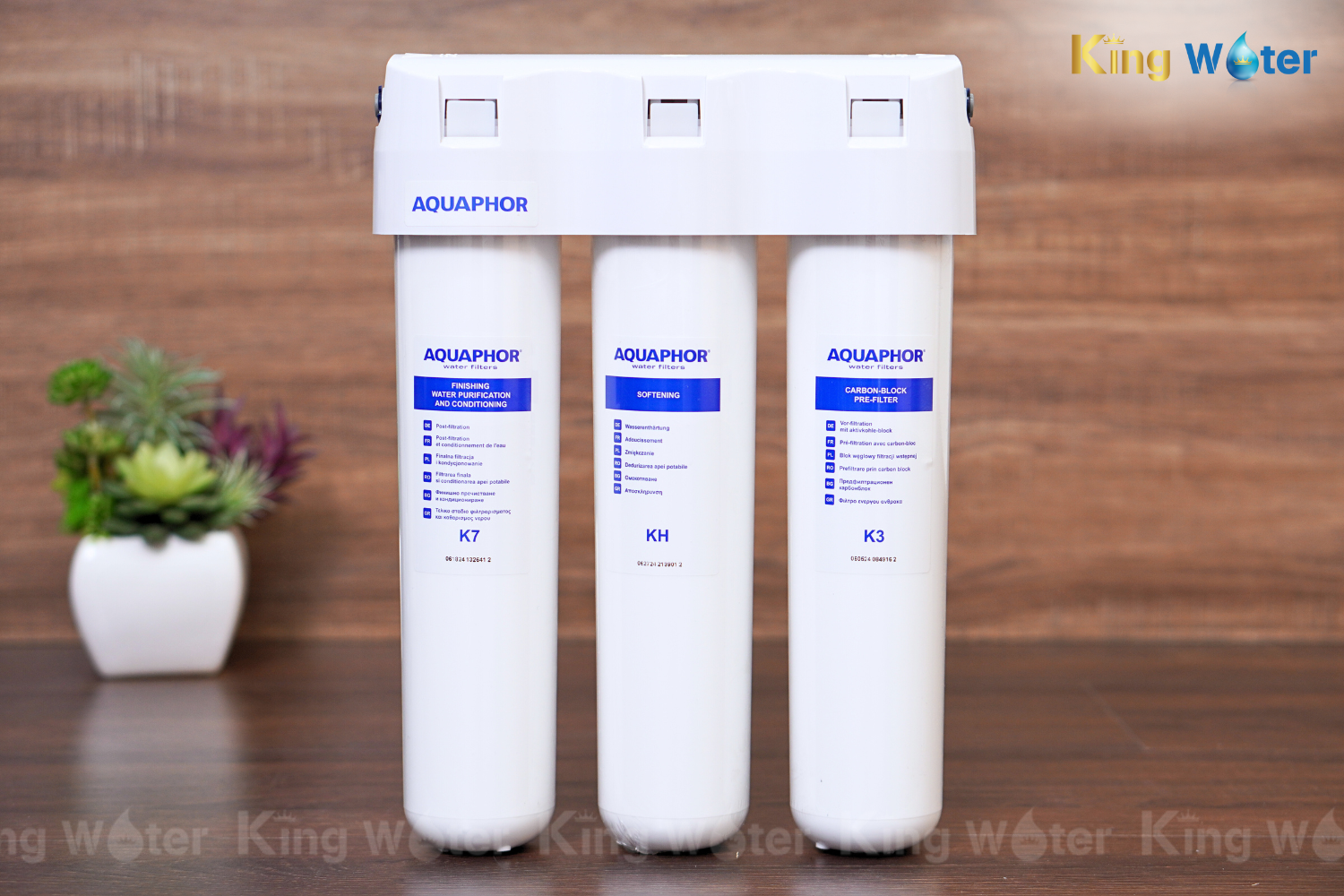 Máy Lọc Nước Aquaphor Crystal H6 | Để Gầm 03 Lõi Nano