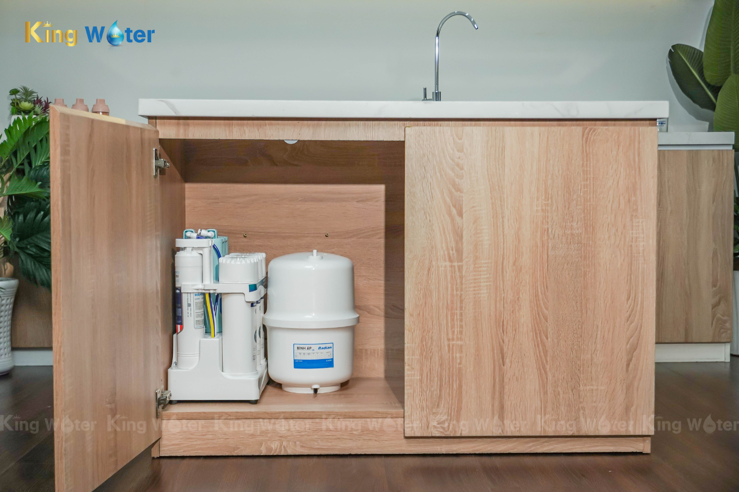 Máy Lọc Nước RO Karofi KAQ-U05 Pro | Âm Tủ 10 Lõi