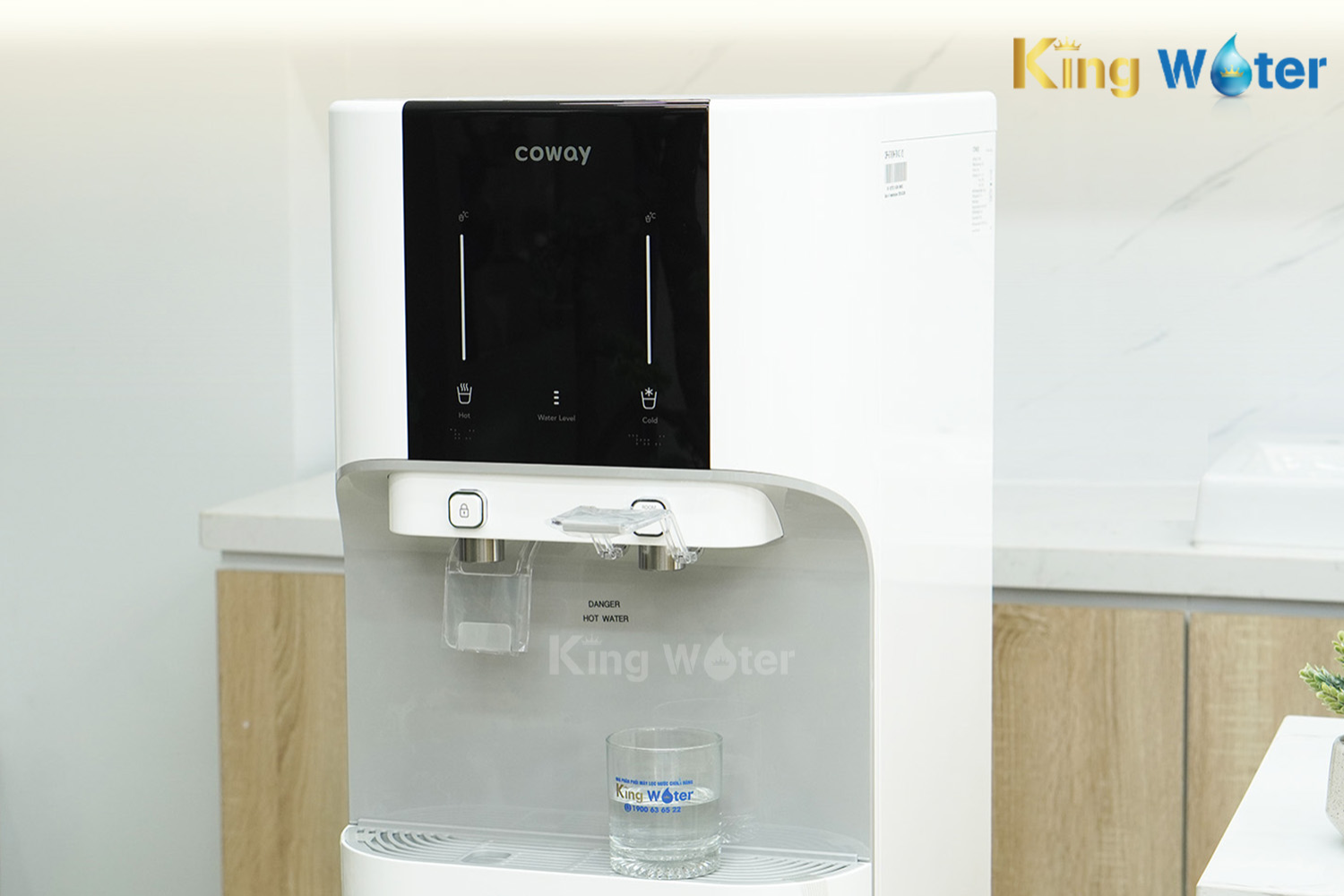Máy Lọc Nước RO Nóng Lạnh Coway CORE (CHP-671R) | Cây Đứng 05 Lõi