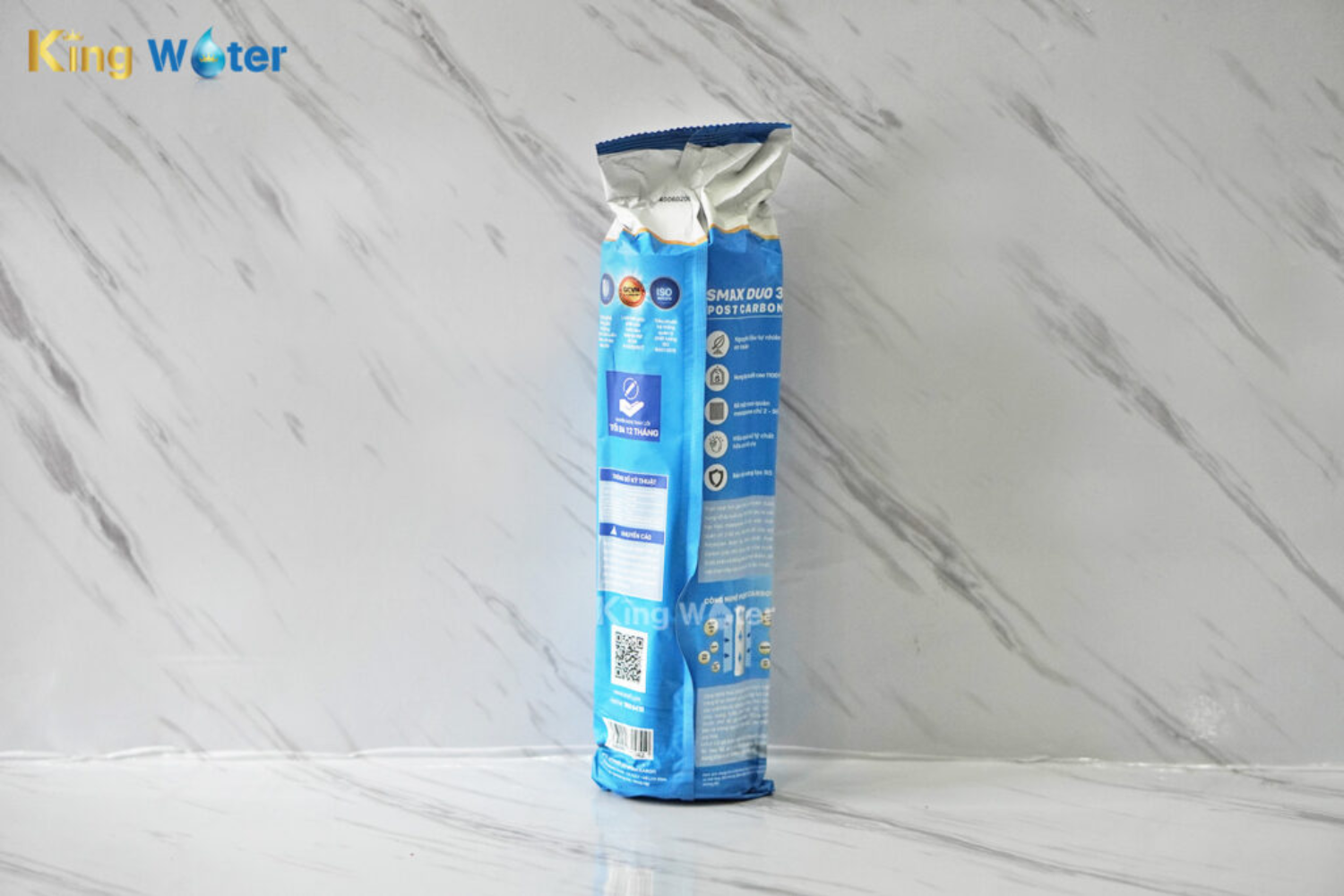 Lõi Lọc Thô Karofi Smax Duo 3 New (Post Carbon) | Than Hoạt Tính Khối