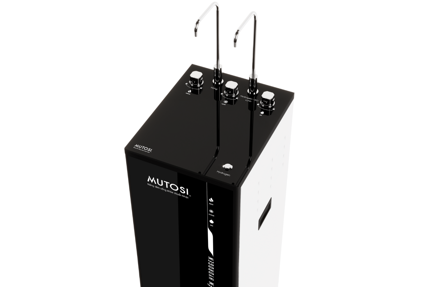 Máy Lọc Nước Ion Kiềm Hydrogen Mutosi MP-S109H | Tủ Đứng Nóng Lạnh 10 Lõi