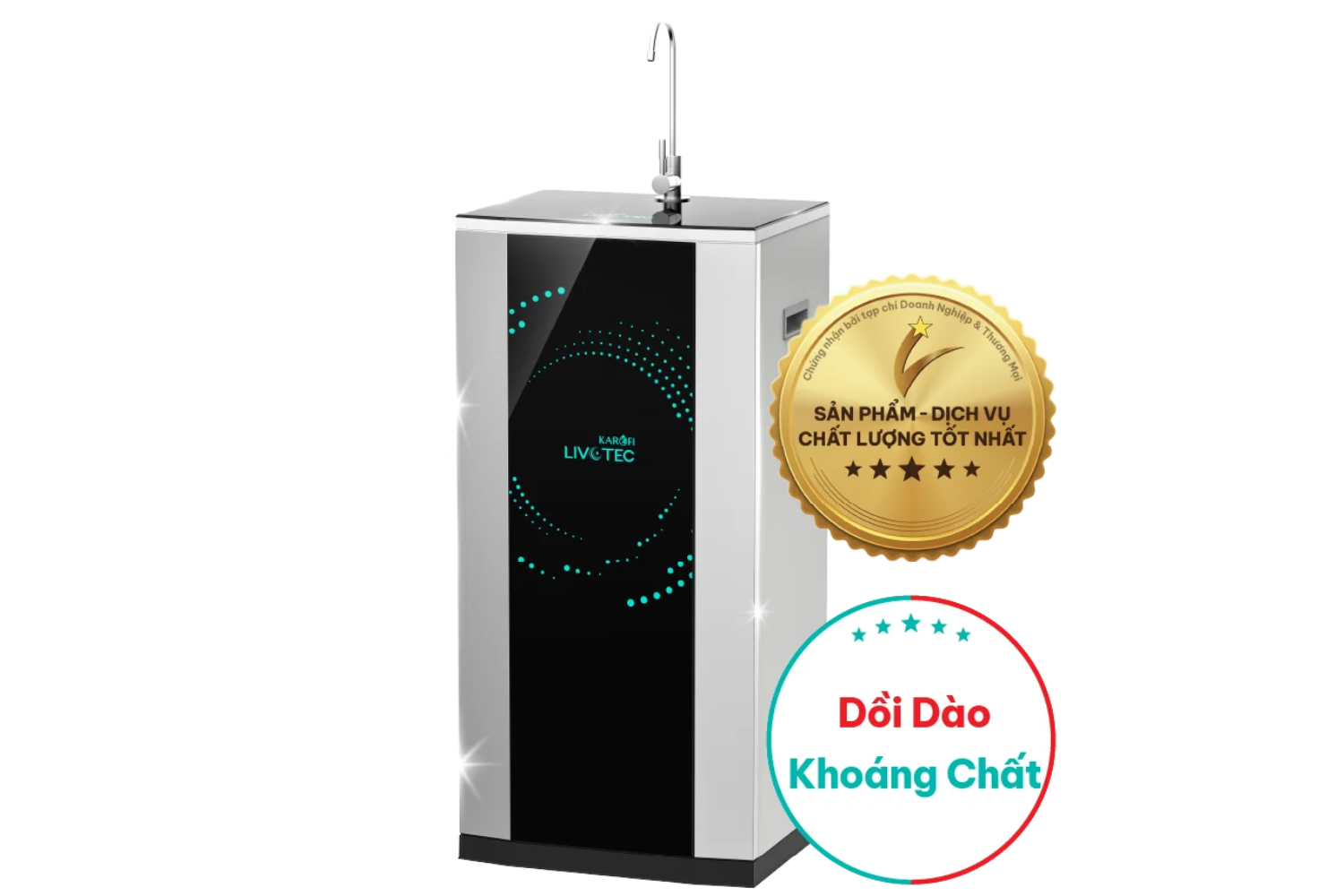 Máy Lọc Nước RO Karofi Livotec 512 | Tủ Đứng 10 Lõi