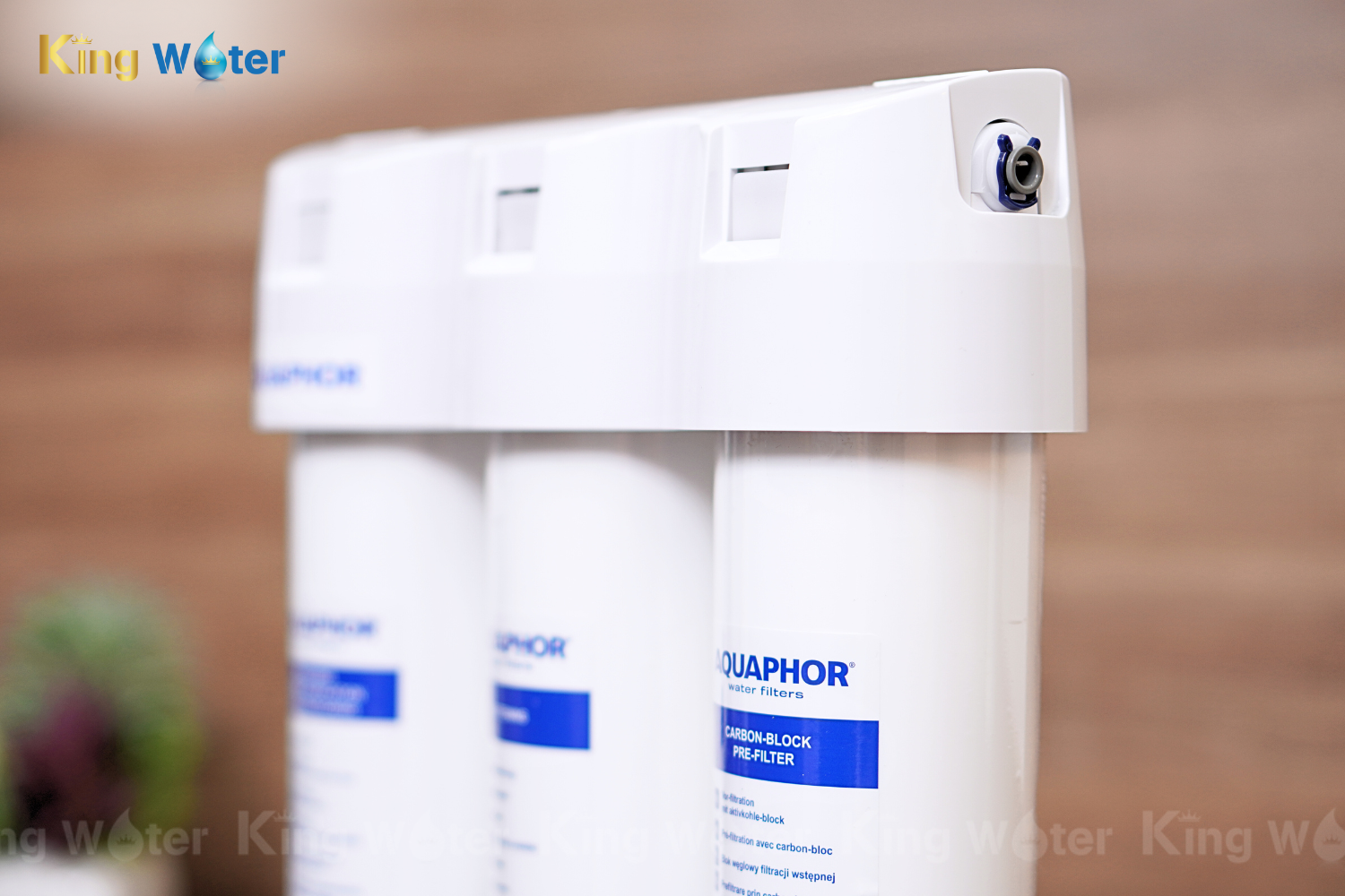 Máy Lọc Nước Aquaphor Crystal H6 | Để Gầm 03 Lõi Nano