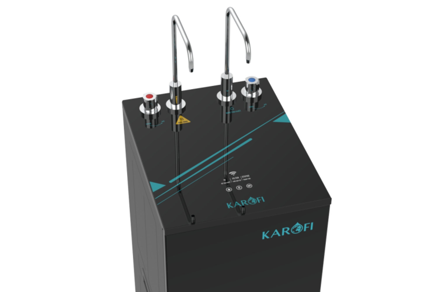 Máy Lọc Nước Nóng Nguội Karofi KAH-H58 | Cây Đứng 11 Lõi