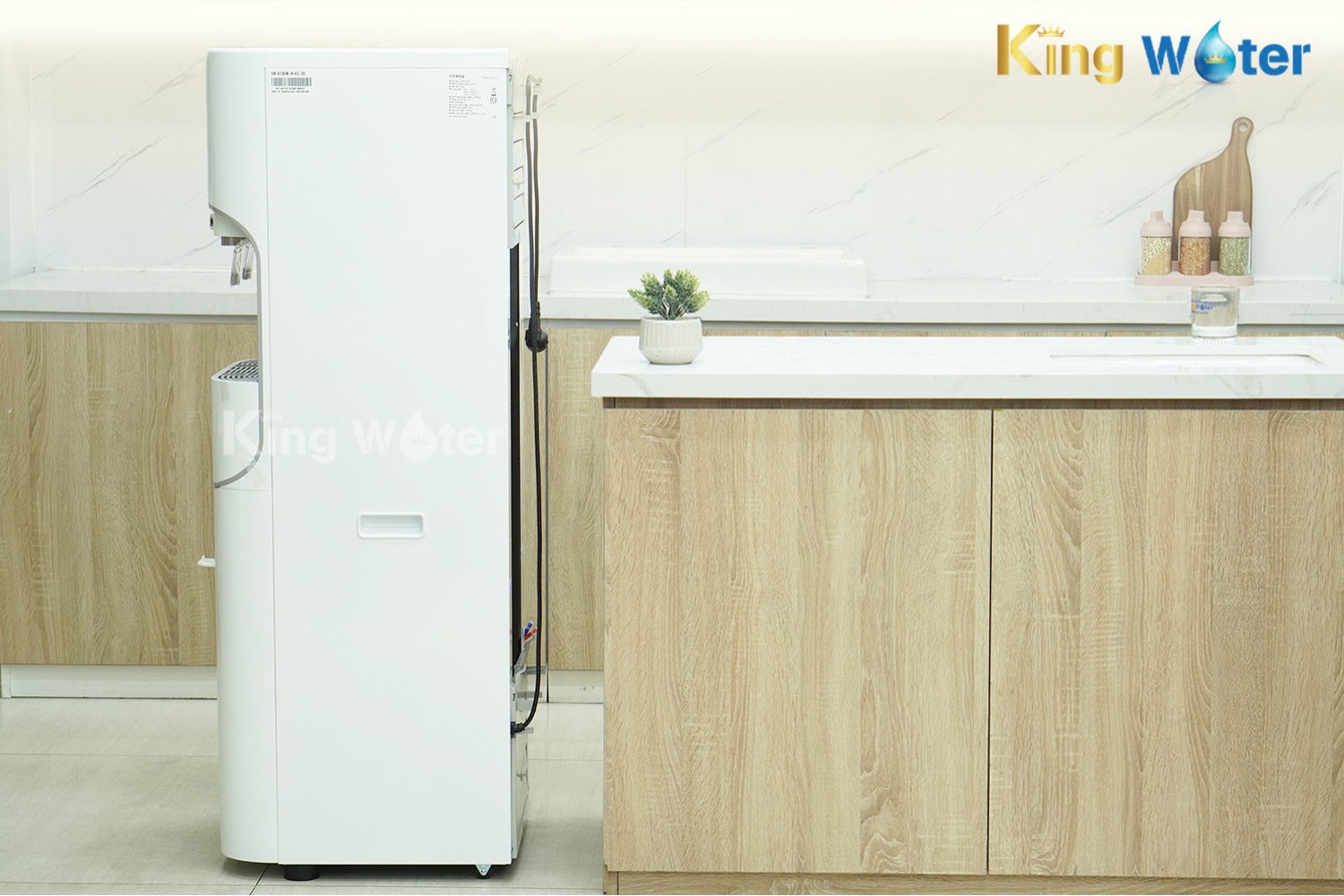 Máy Lọc Nước RO Nóng Lạnh Coway CORE (CHP-671R) | Cây Đứng 05 Lõi