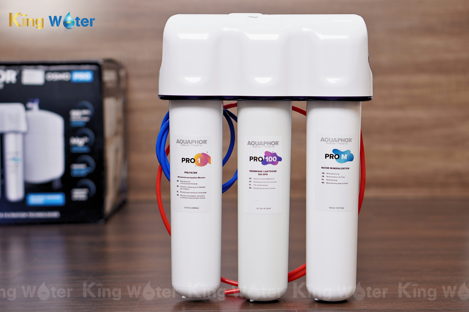 Máy Lọc Nước RO Aquaphor Osmo Pro 100 | Để Gầm 03 Lõi