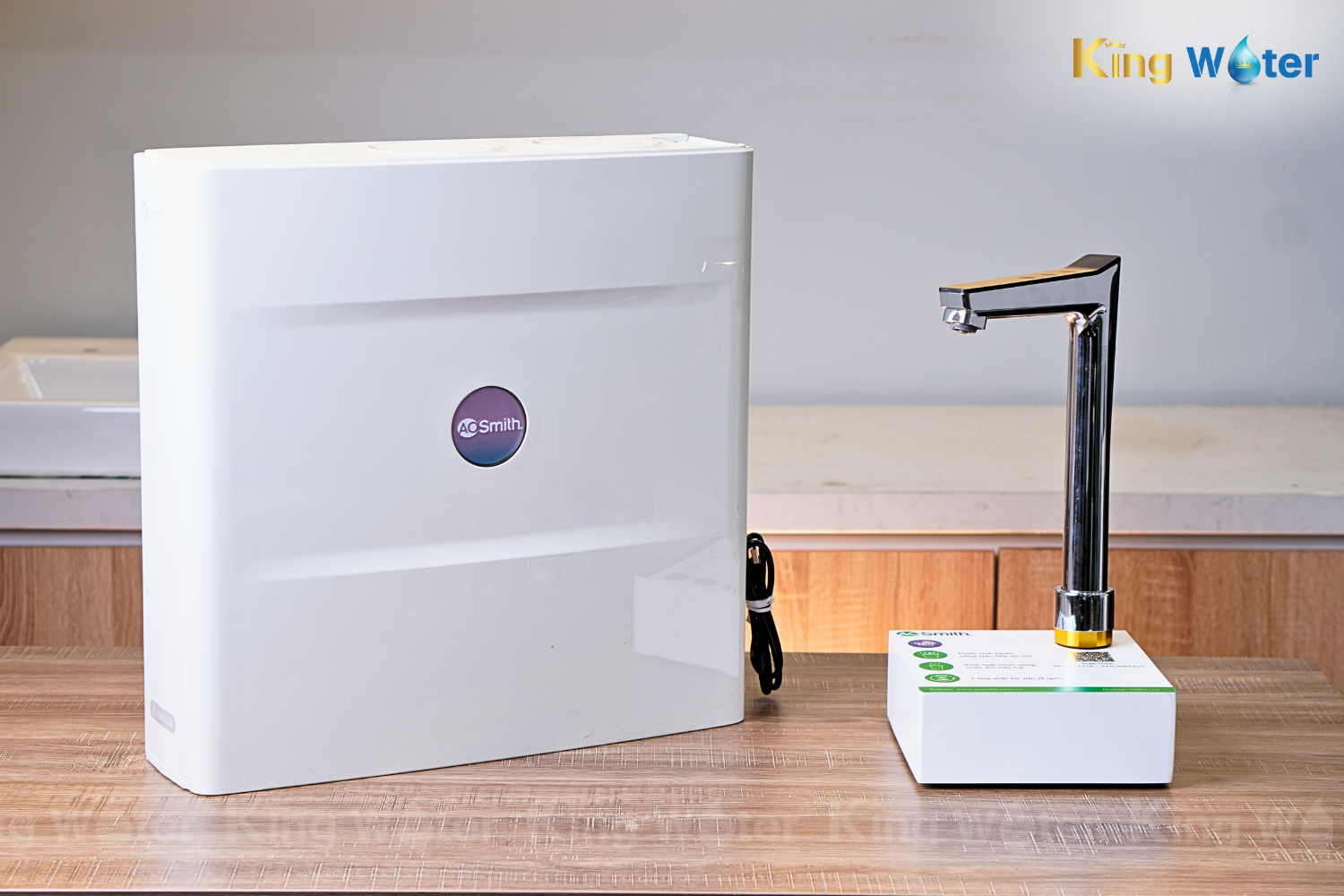 Máy Lọc Nước Nóng Nguội AO Smith LUX-AOU800HOT | Âm Tủ