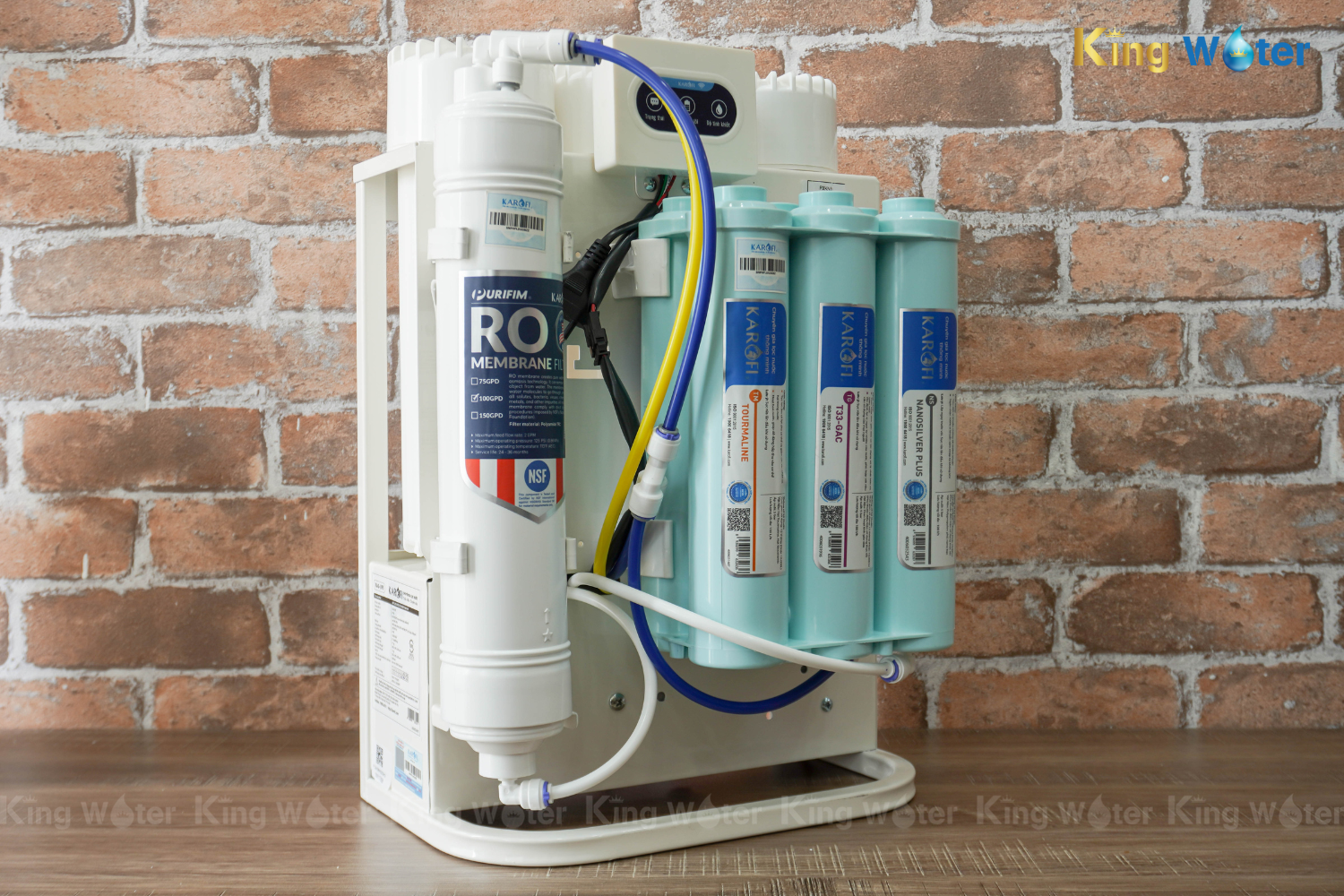 Máy lọc nước Karofi KAQ-U95 | Âm Tủ, 10 lõi