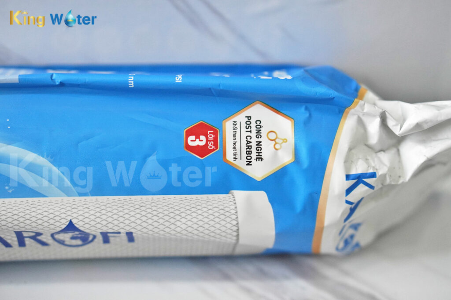 Lõi Lọc Thô Karofi Smax Duo 3 New (Post Carbon) | Than Hoạt Tính Khối