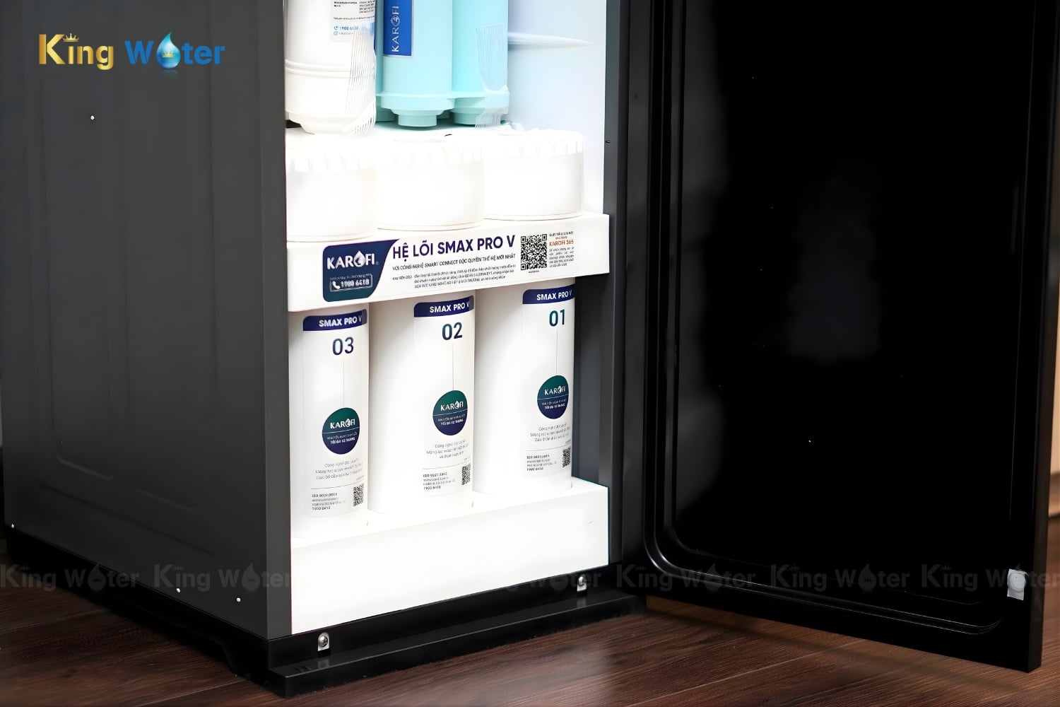 Máy lọc nước RO 11 lõi Karofi KAQ-D36S