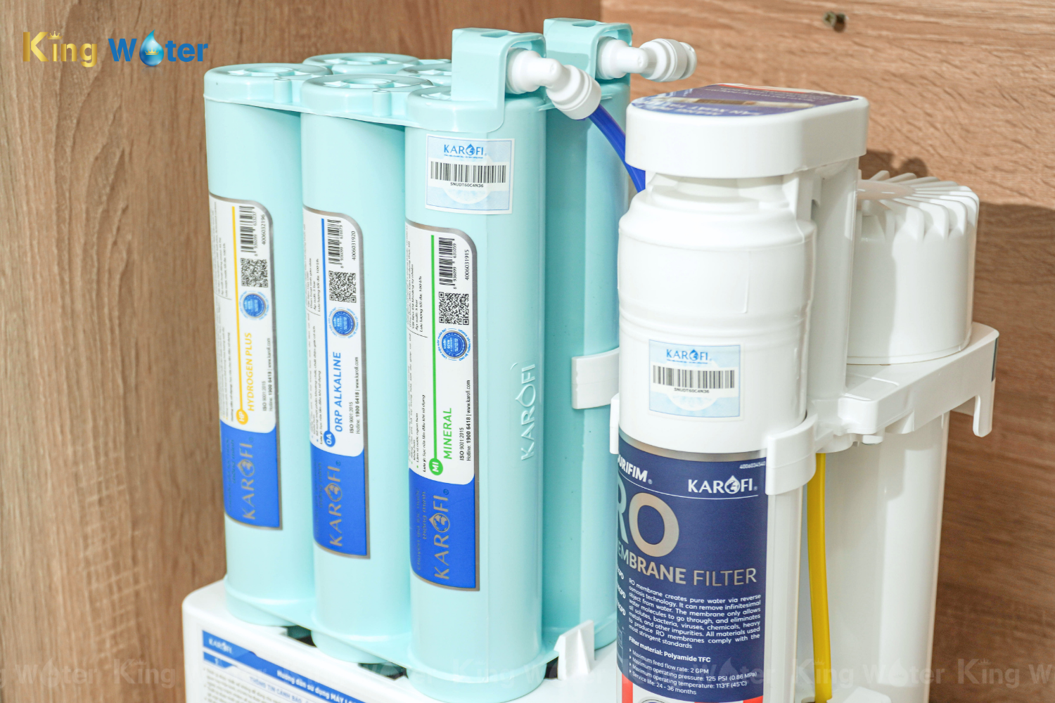 Máy Lọc Nước RO Karofi KAQ-U95 Pro | Để Gầm 10 Lõi