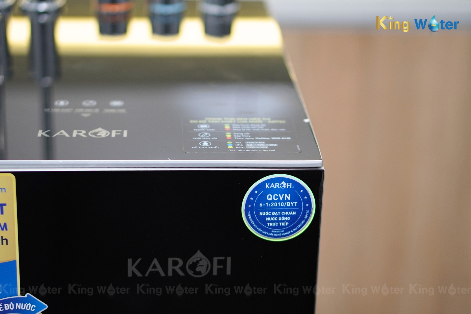 Máy Lọc Nước Nóng Lạnh Karofi KAD-M85 | Tủ Đứng 12 Lõi