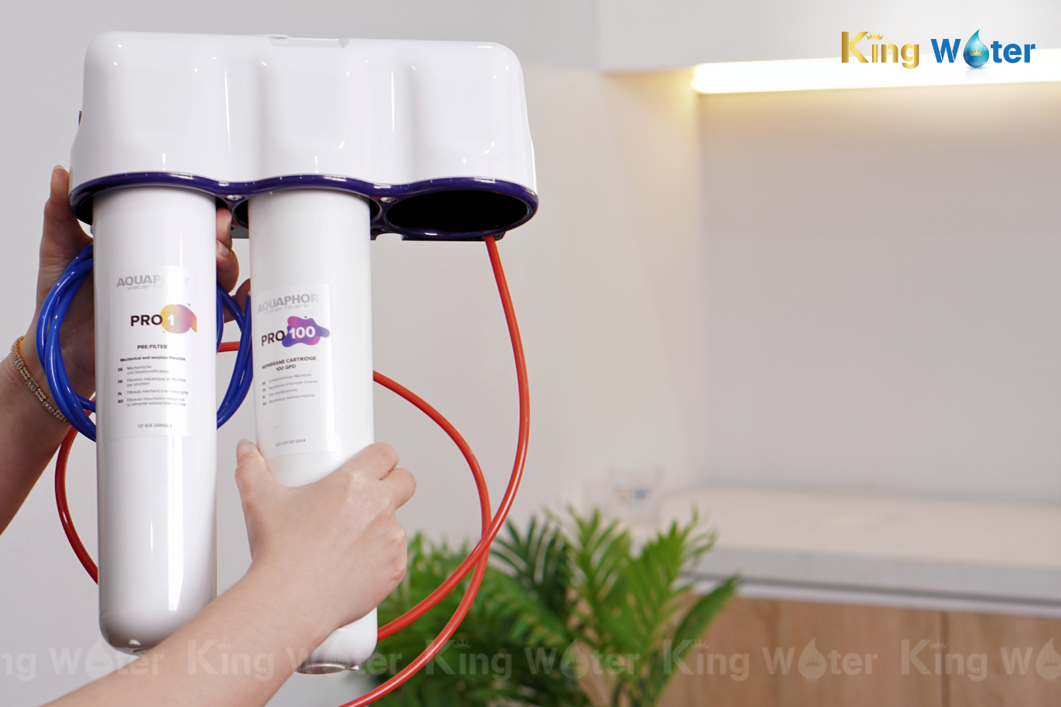 Máy Lọc Nước RO Aquaphor Osmo Pro 100 | Để Gầm 03 Lõi