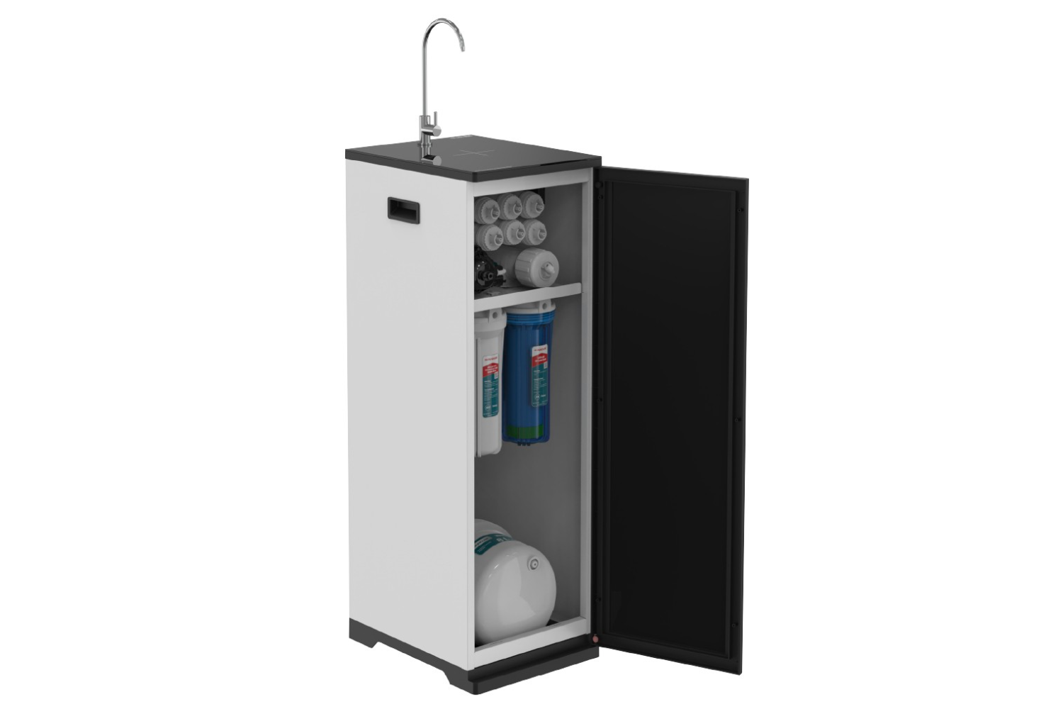 Máy Lọc Nước R.O UltraPURE Sunhouse SHA8693L | Tủ Đứng 10 Lõi Hydrogen