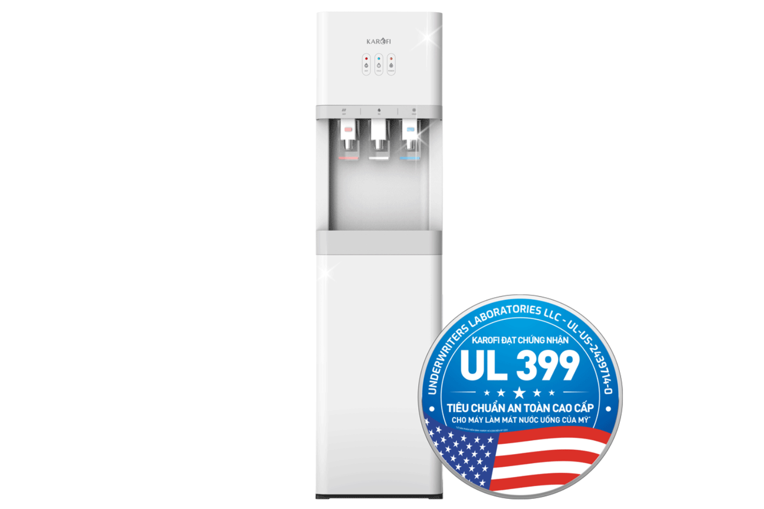 Cây Nóng Lạnh Karofi HCV209 | Hút Bình 20 Lít