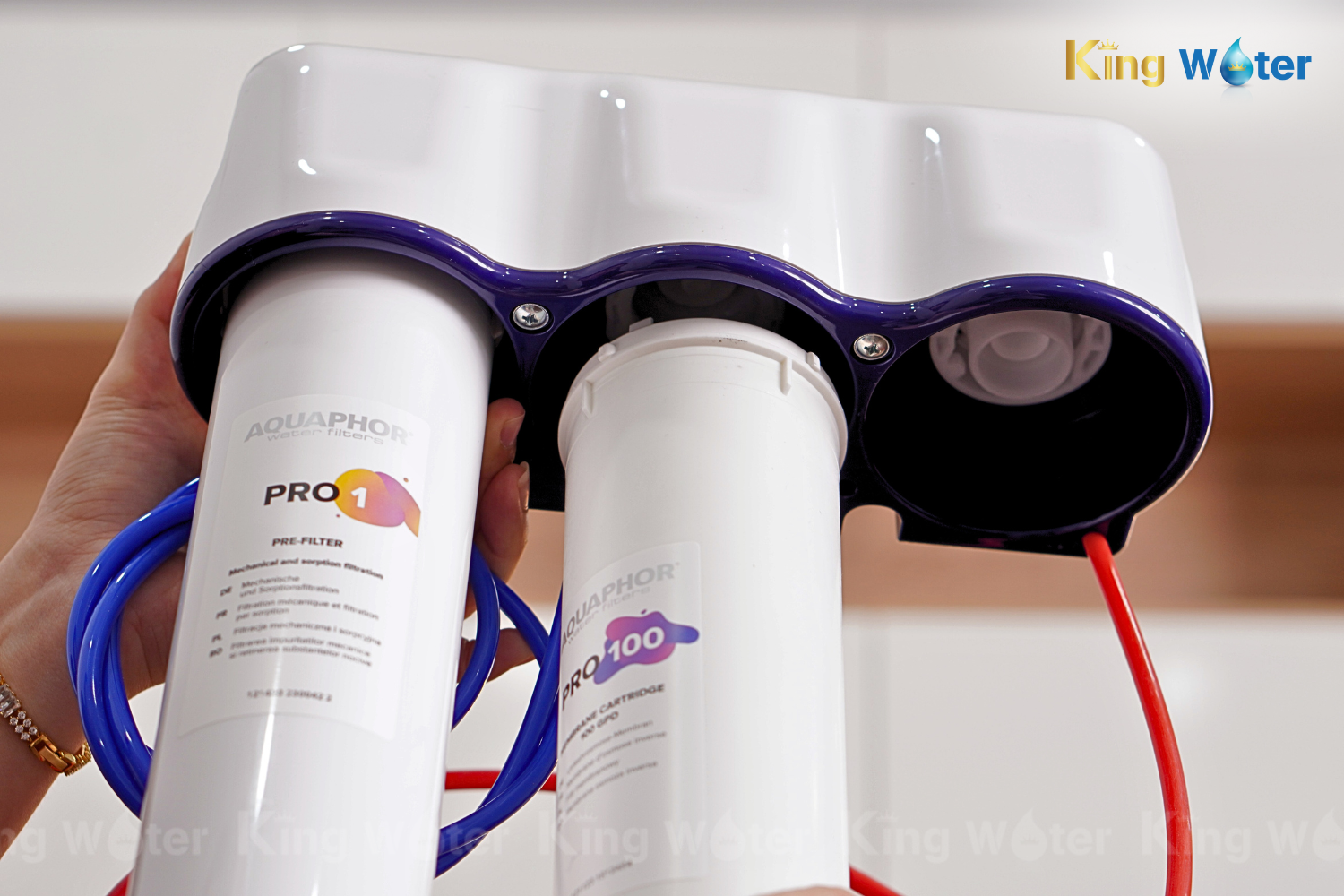 Máy Lọc Nước RO Aquaphor Osmo Pro 100 | Để Gầm 03 Lõi