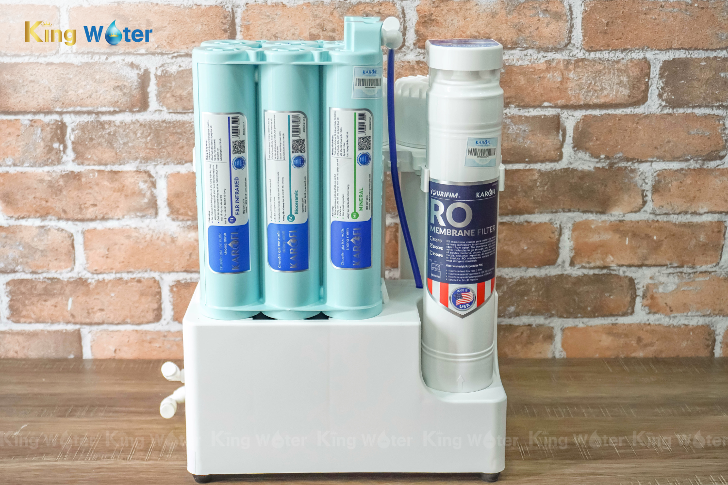 Máy Lọc Nước RO Karofi KAQ-U05 Pro | Âm Tủ 10 Lõi