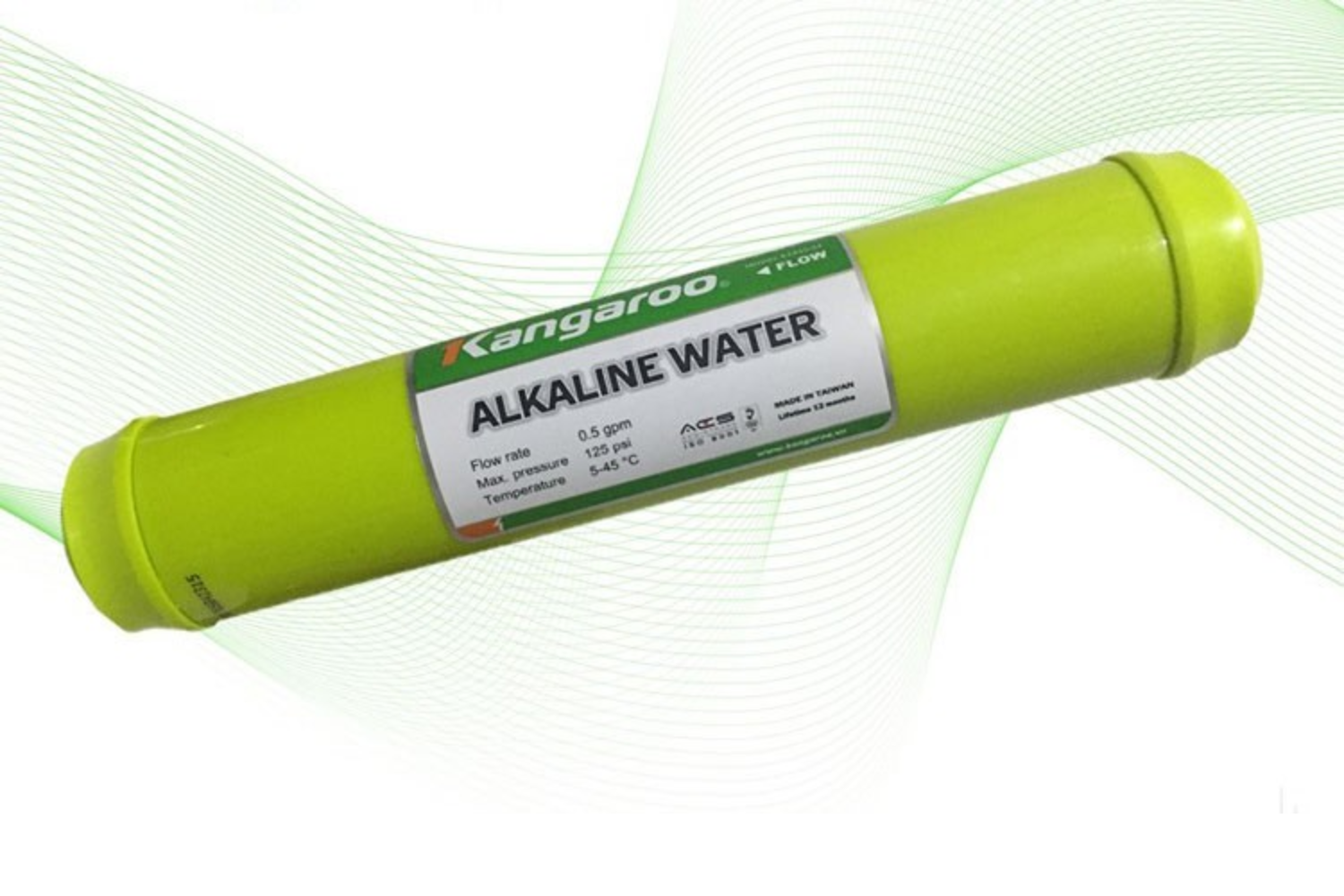 Lõi Kangaroo Alkaline (Xanh Lá) | Lõi Chức Năng Số 07 Tạo Kiềm