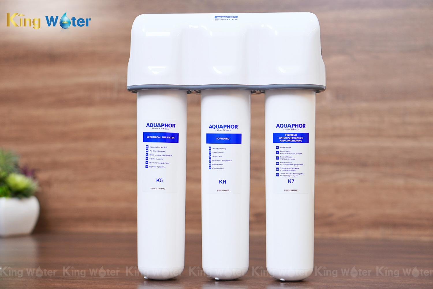 Máy Lọc Nước Aquaphor Crystal HA | Để Gầm 03 Lõi Nano