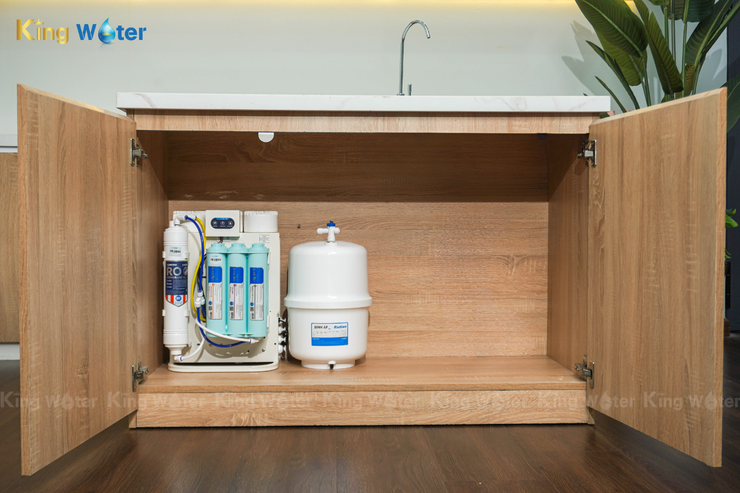Máy lọc nước Karofi KAQ-U95 | Âm Tủ, 10 lõi