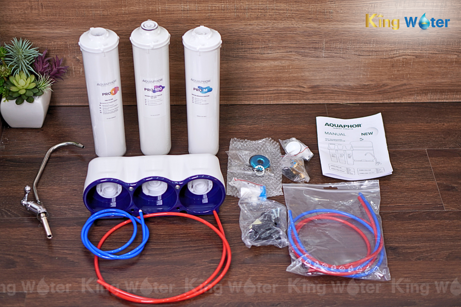 Máy Lọc Nước RO Aquaphor Osmo Pro 100 | Để Gầm 03 Lõi