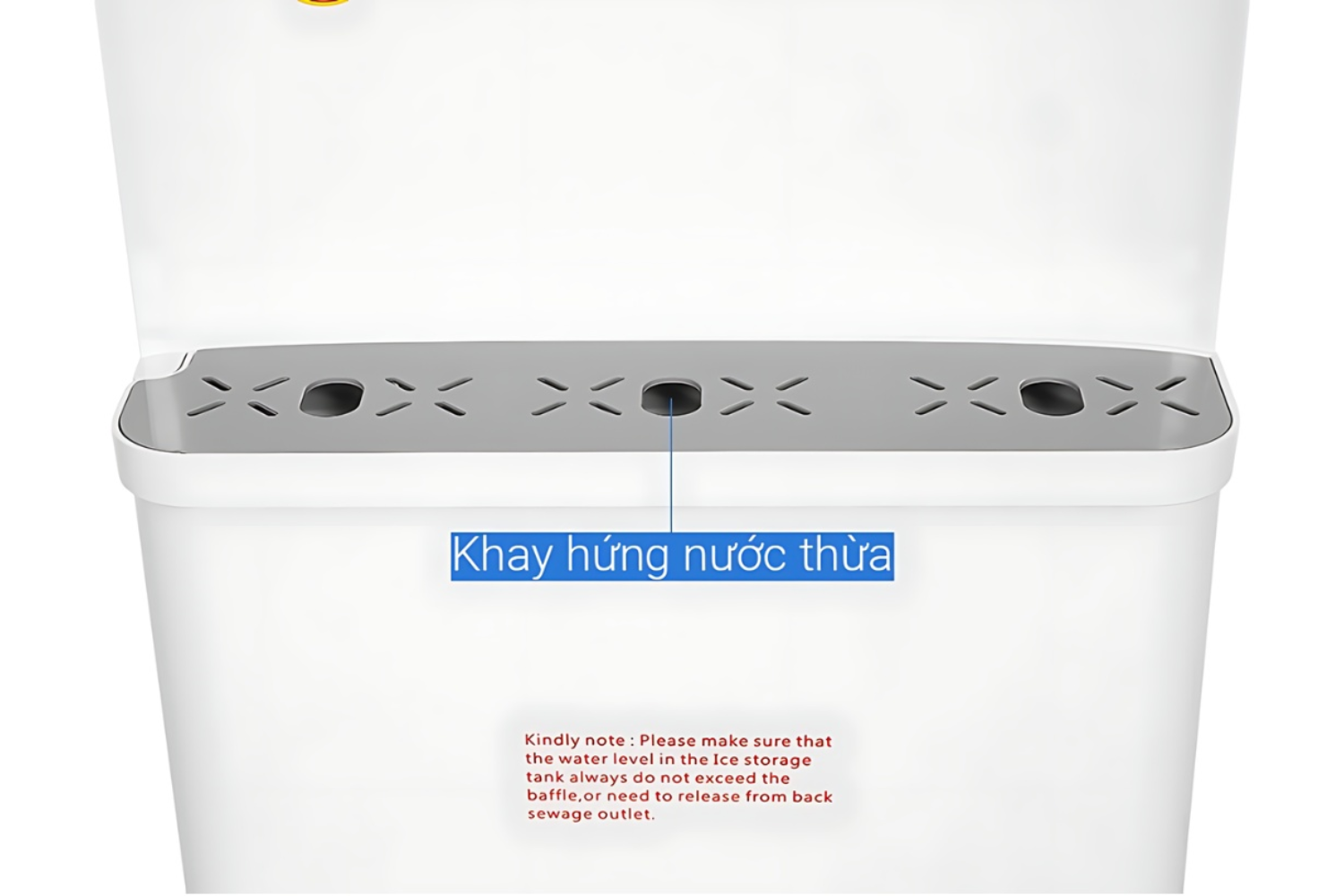 Cây Nước Nóng Lạnh Tích Hợp Làm Đá Kangaroo KG65A3 | Úp Bình 20 Lít