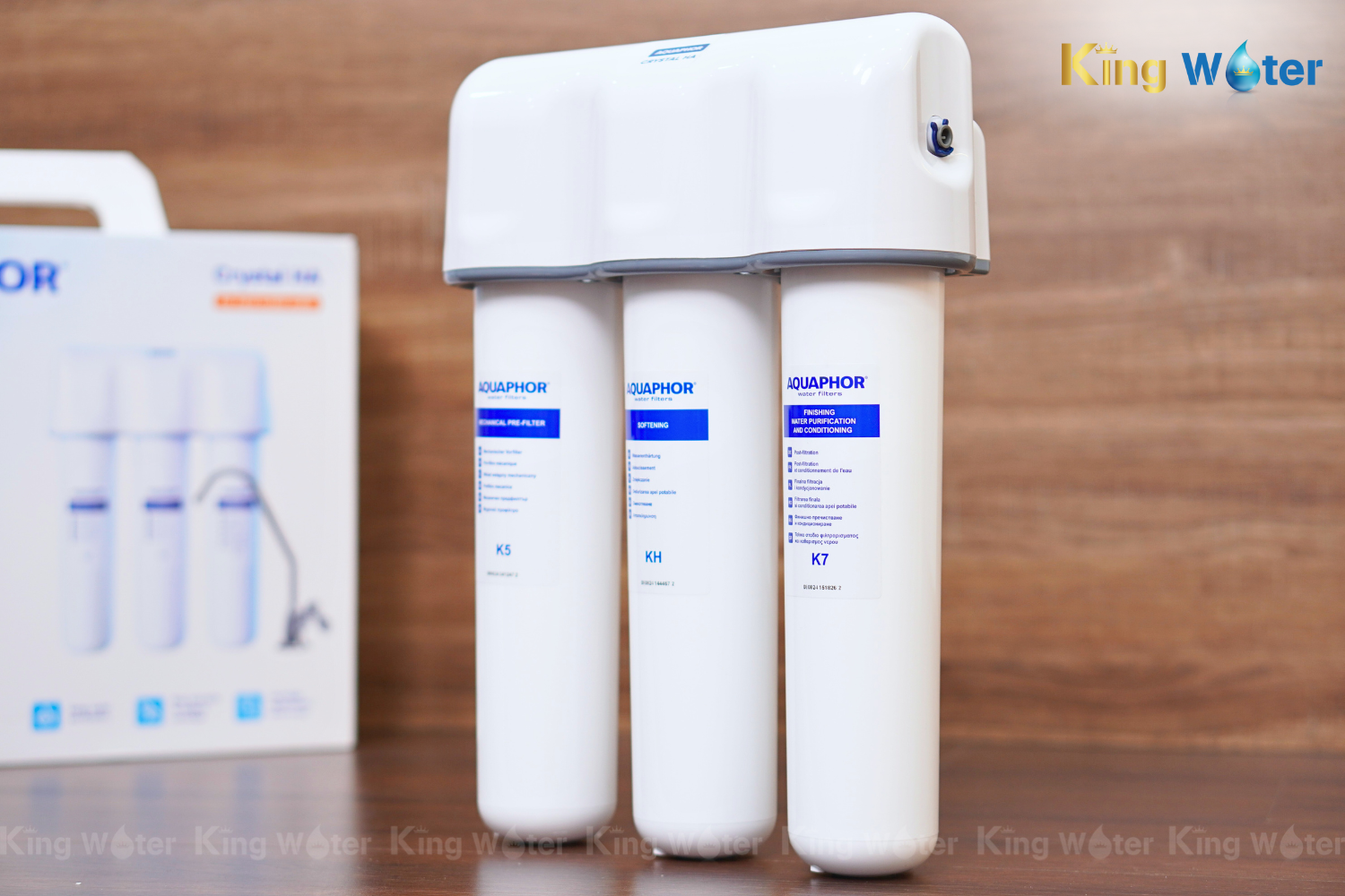Máy Lọc Nước Aquaphor Crystal HA | Để Gầm 03 Lõi Nano