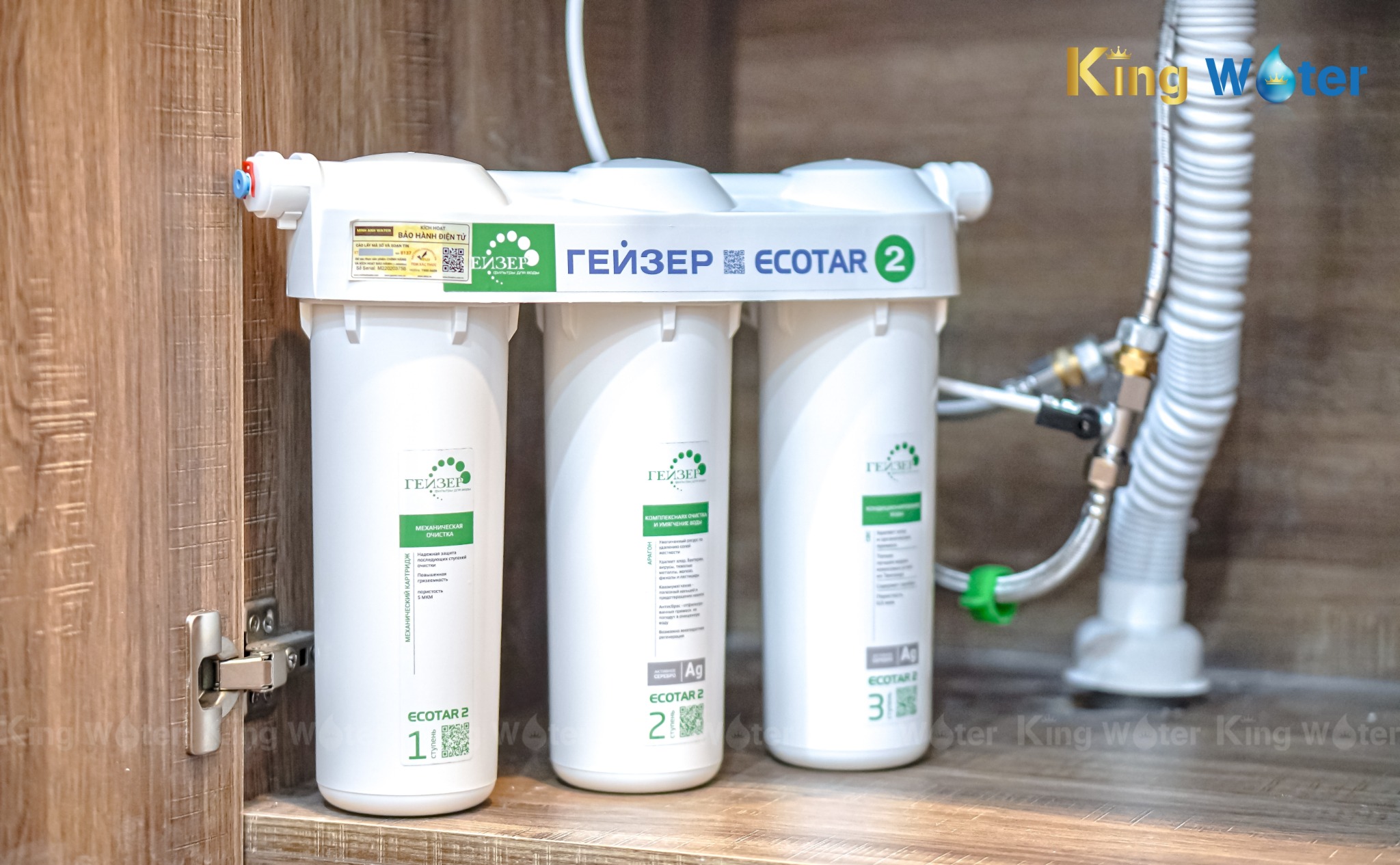 Máy Lọc Nước Nano Geyser Ecotar 2 | 3 Lõi Lọc