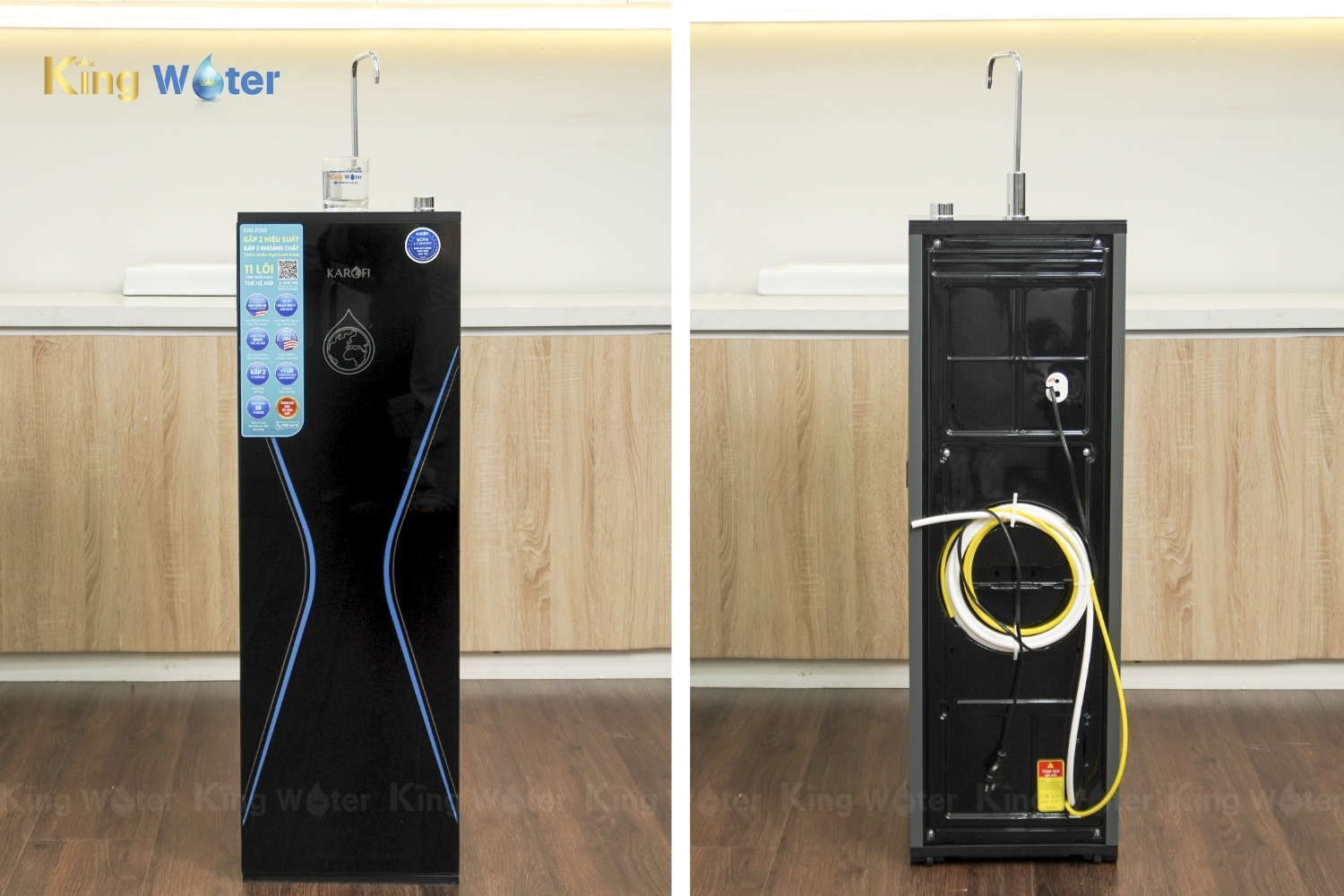 Máy lọc nước RO 11 lõi Karofi KAQ-D36S