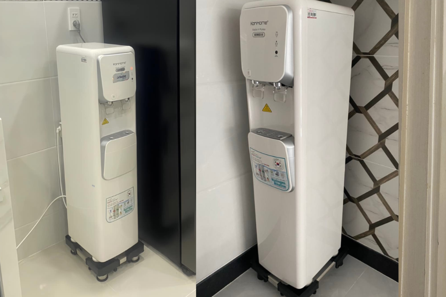 Máy Lọc Nước RO Nóng Lạnh KoriHome WPK-906 | Tủ Đứng 07 Lõi