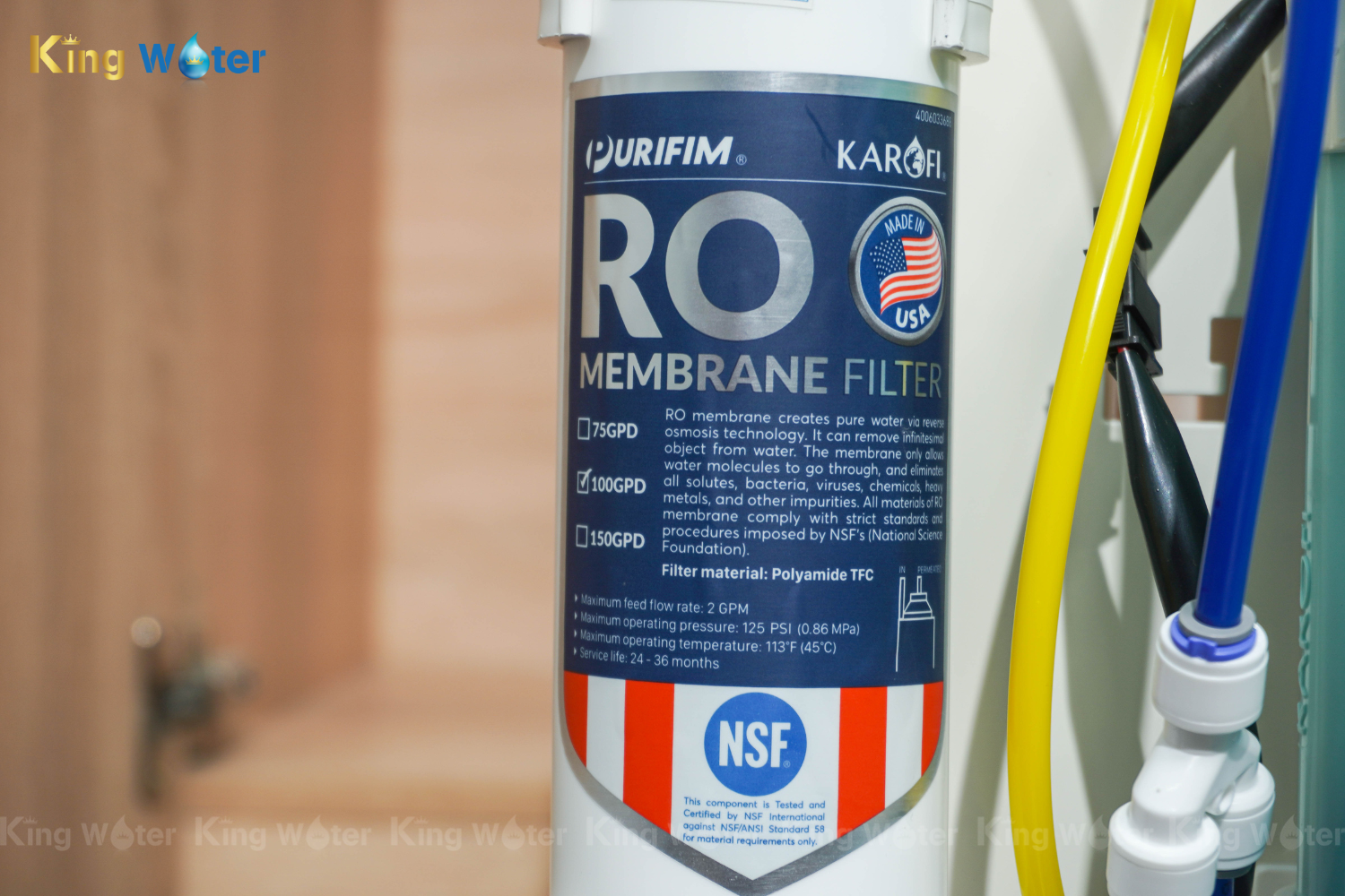 Máy lọc nước Karofi KAQ-U95 | Âm Tủ, 10 lõi