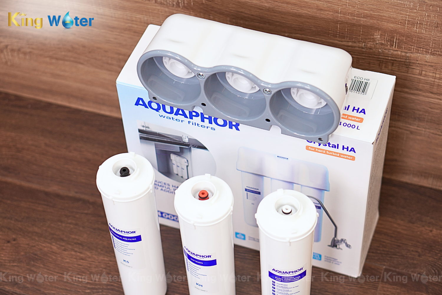 Máy Lọc Nước Aquaphor Crystal HA | Để Gầm 03 Lõi Nano