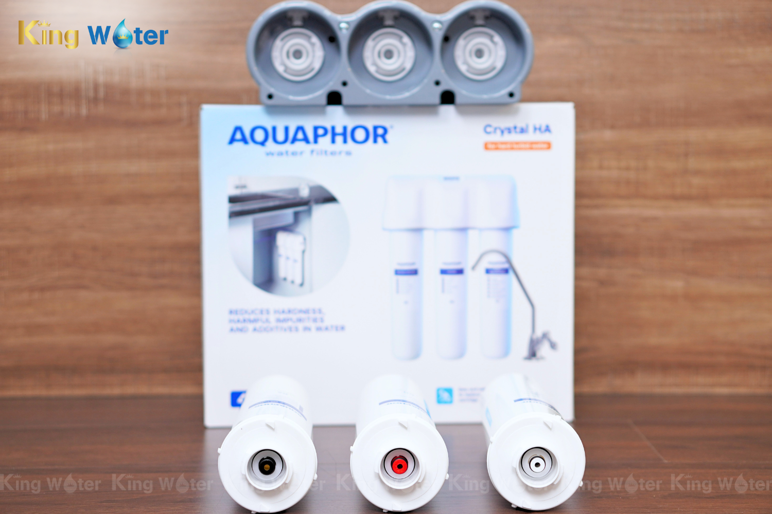 Máy Lọc Nước Aquaphor Crystal HA | Để Gầm 03 Lõi Nano
