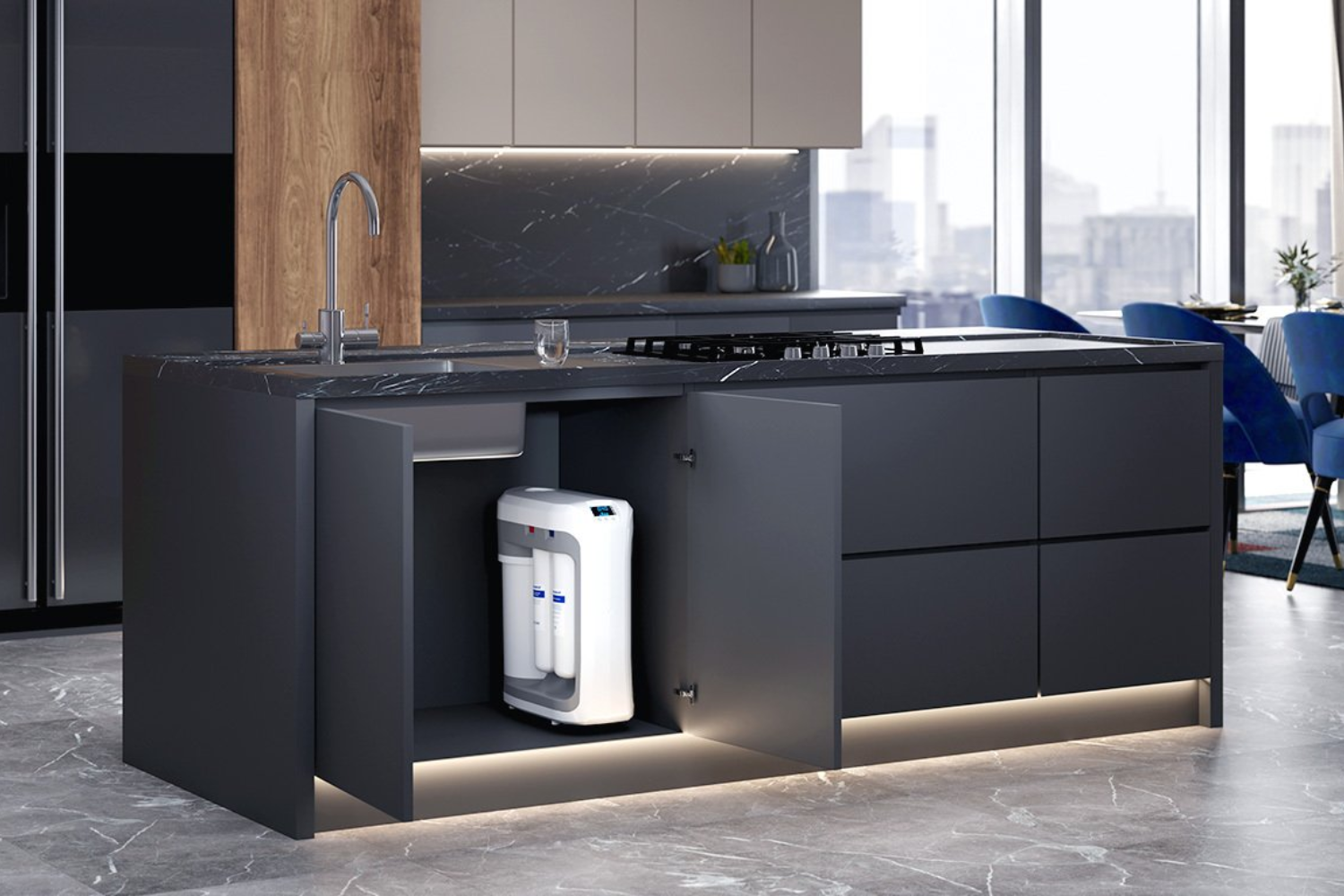 Máy Lọc Nước Aquaphor RO 202S | Để Gầm 04 Lõi