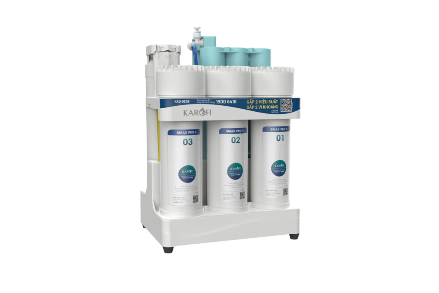 Máy Lọc Nước RO Karofi KAQ-UC05 | Để Gầm 10 Lõi