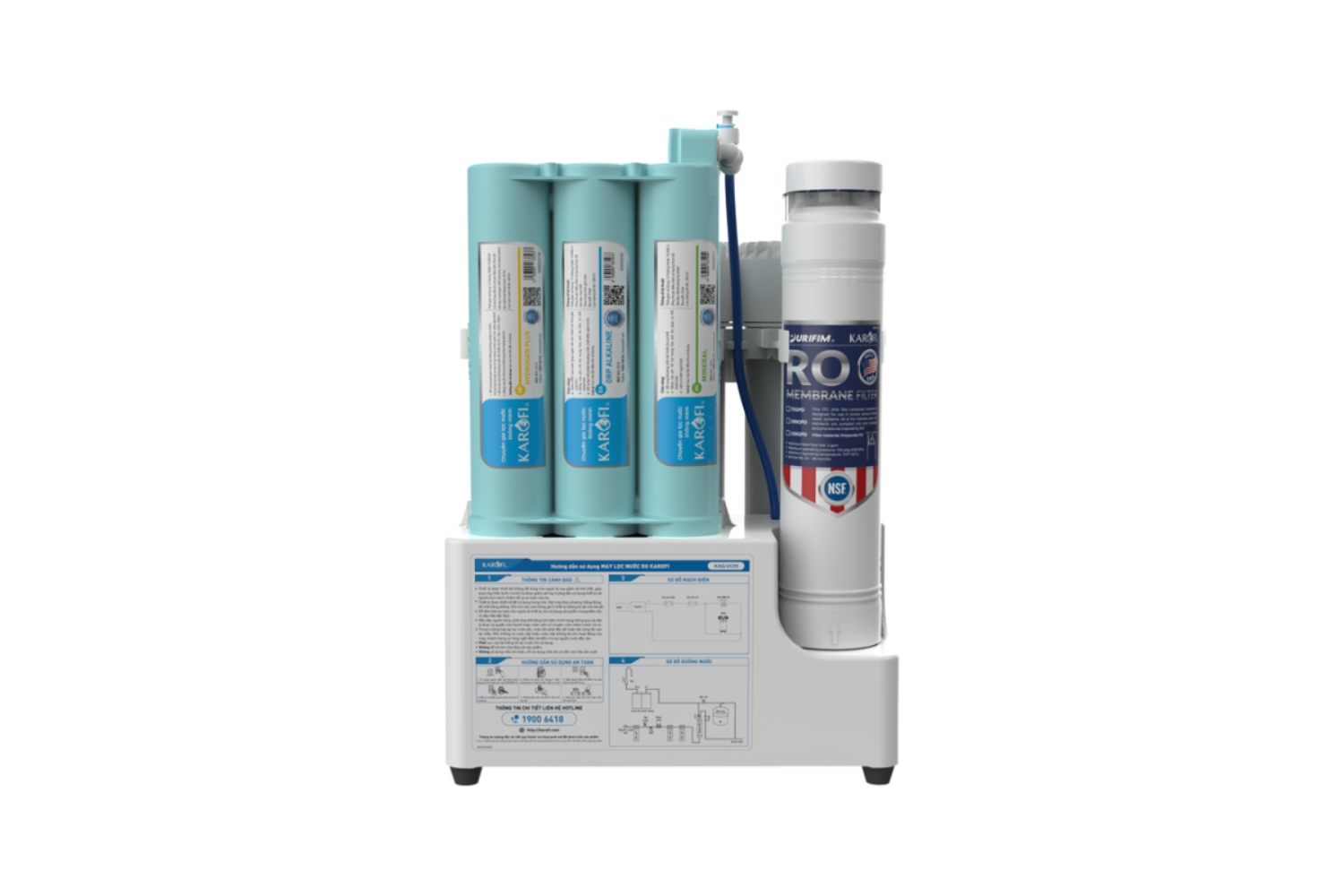 Máy Lọc Nước RO Karofi KAQ-UC05 | Để Gầm 10 Lõi