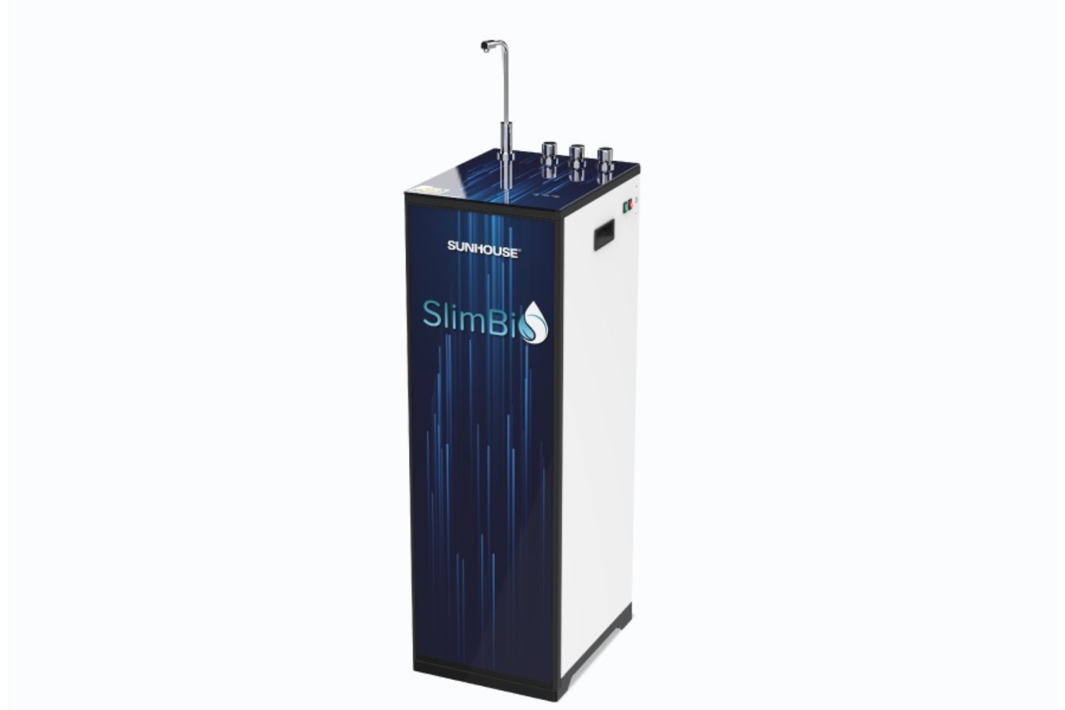 Máy Lọc Nước R.O Nóng lạnh Sunhouse SLIMBIO SHA76213CK-S | Tủ Đứng 10 Lõi Hydrogen